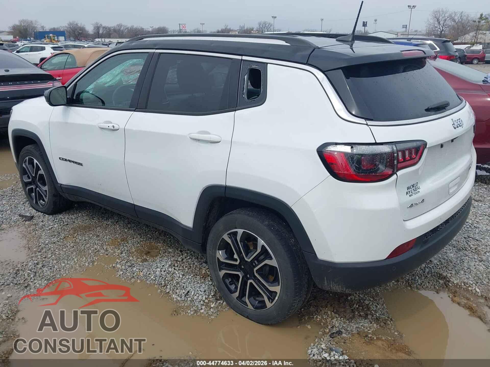 JEEP COMPASS 2022 - 3C4NJDCB5NT160876