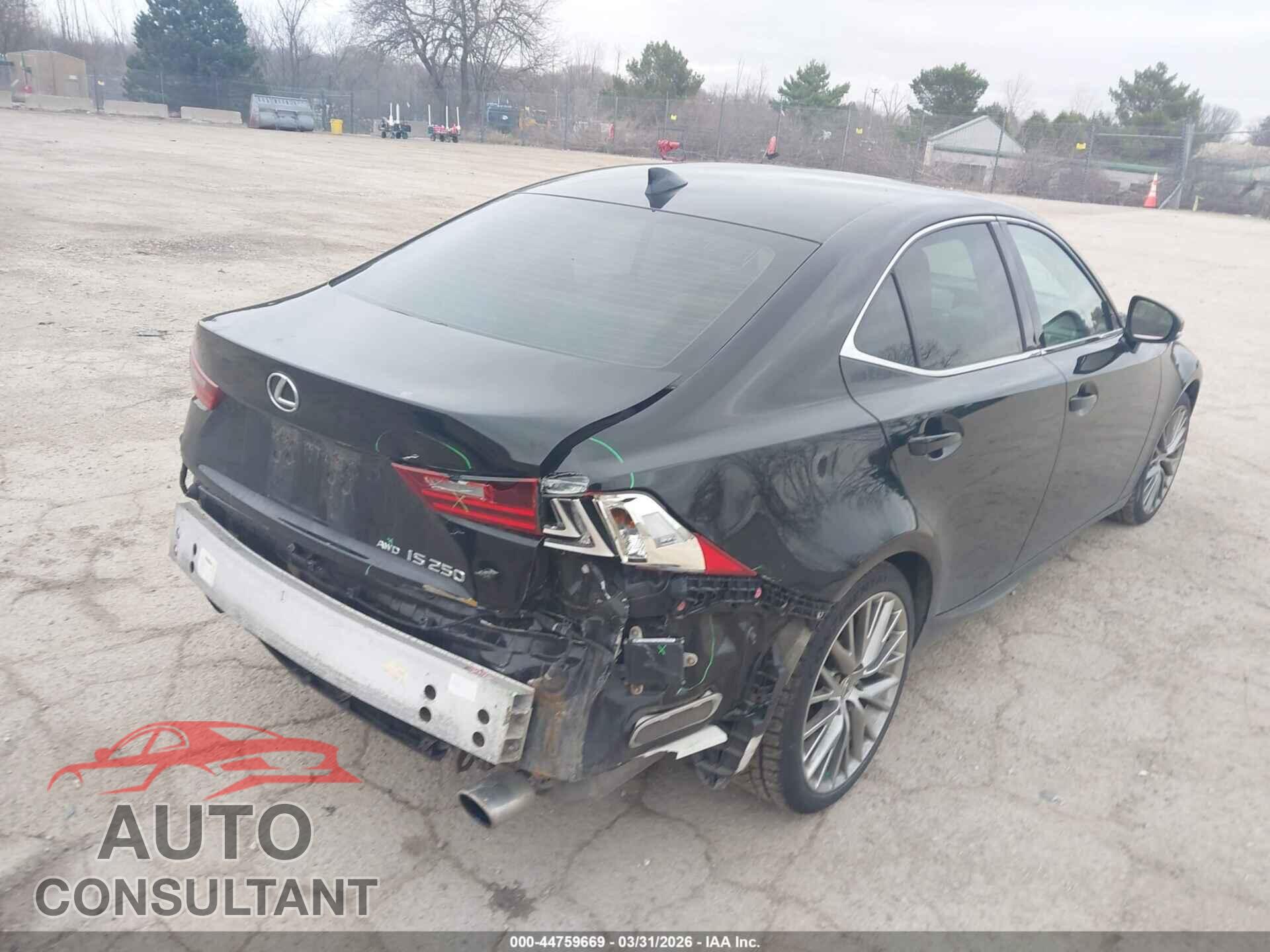 LEXUS IS 250 2015 - JTHCF1D25F5028514