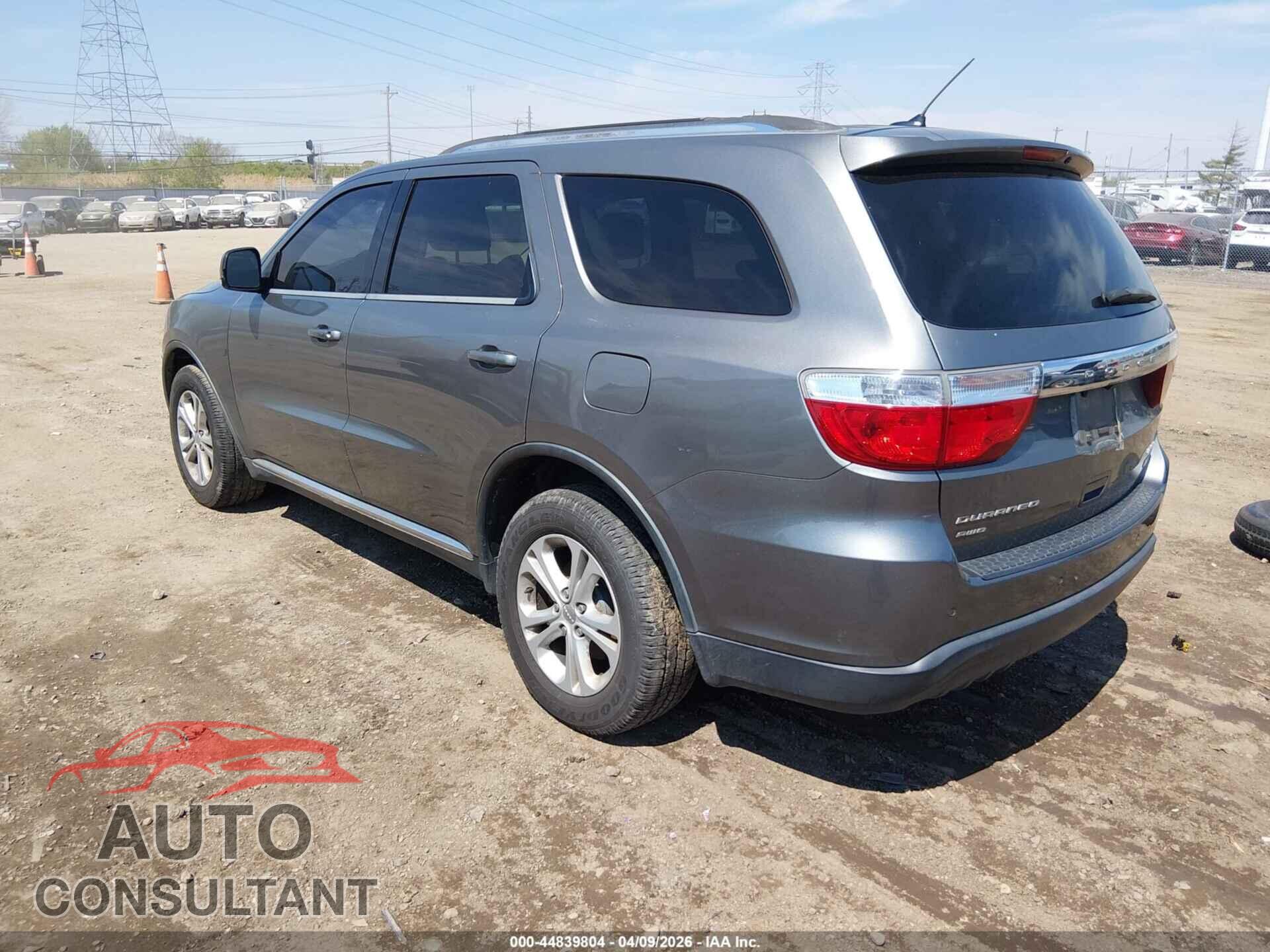 DODGE DURANGO 2012 - 1C4RDJDG1CC317720