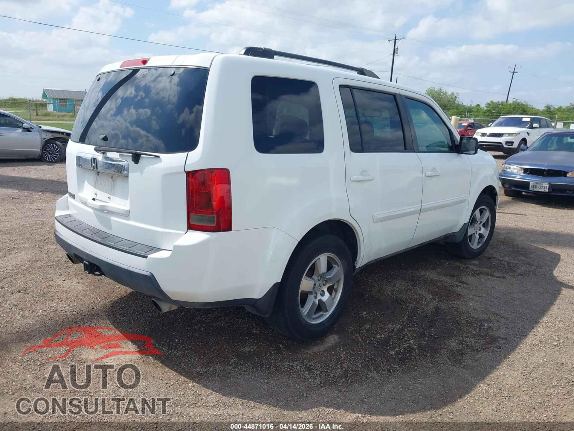 HONDA PILOT 2011 - 5FNYF3H63BB020095