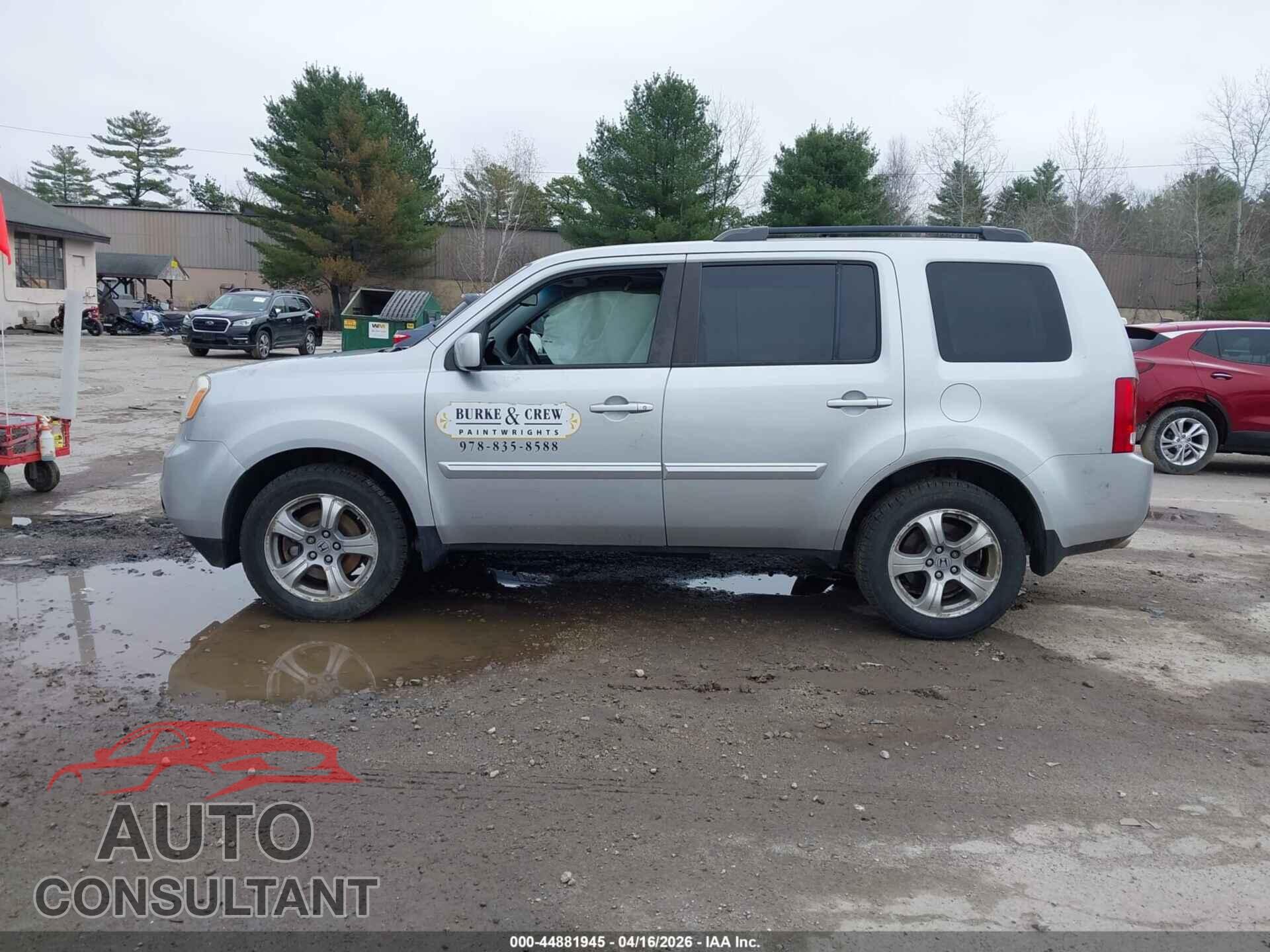 HONDA PILOT 2015 - 5FNYF4H54FB046837