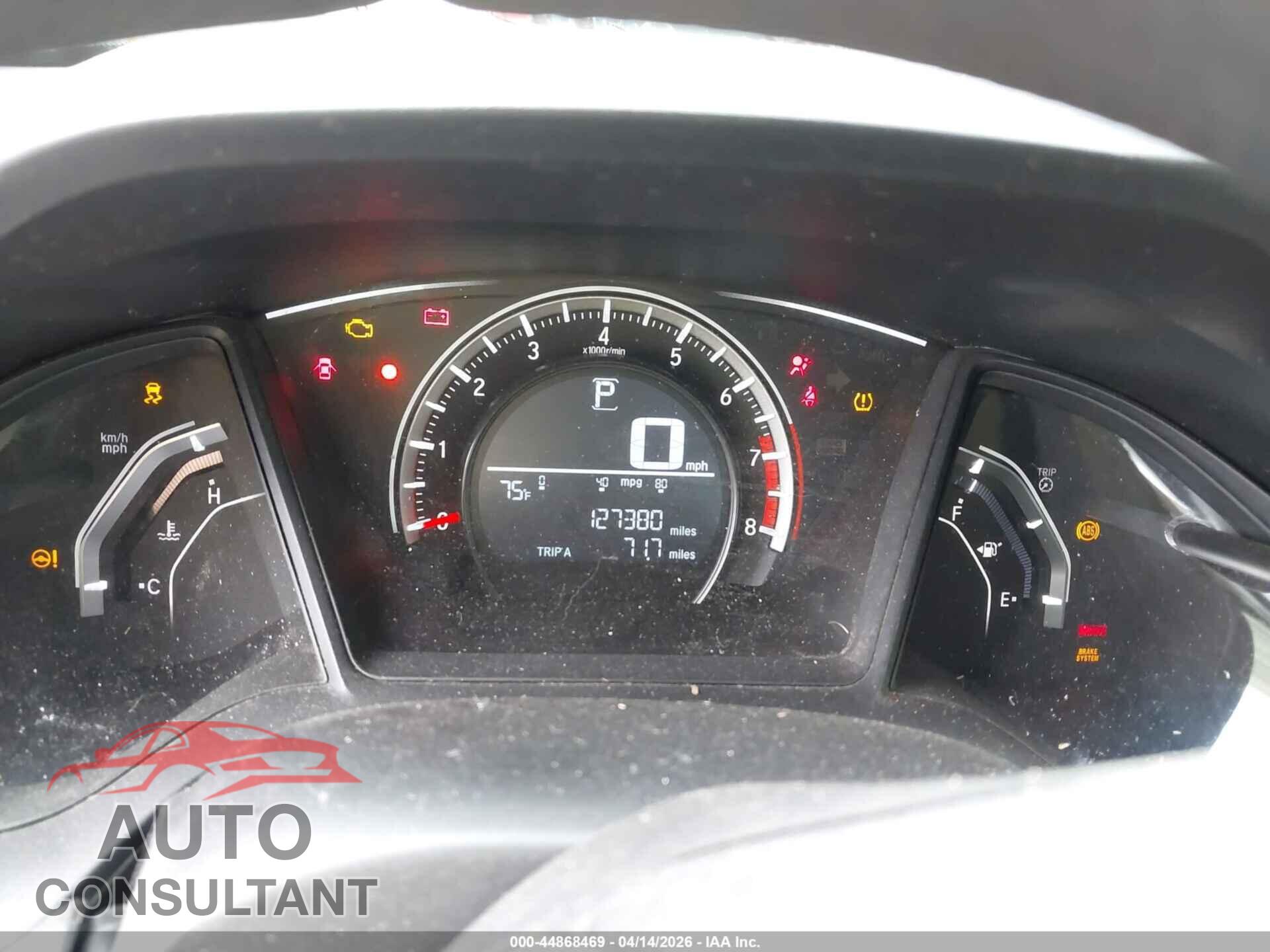 HONDA CIVIC 2016 - 19XFC2F54GE055973
