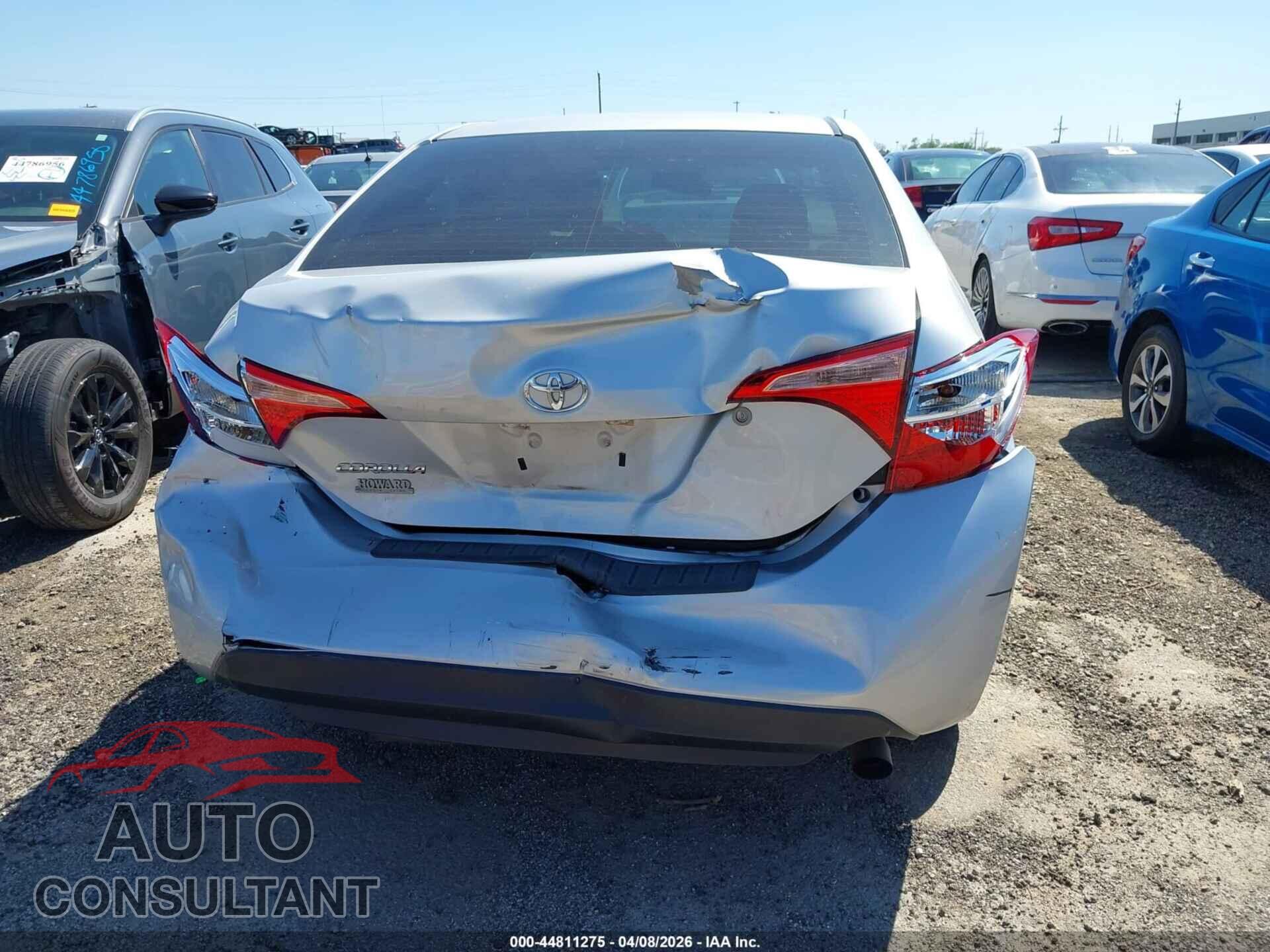 TOYOTA COROLLA 2017 - 5YFBURHE6HP653211