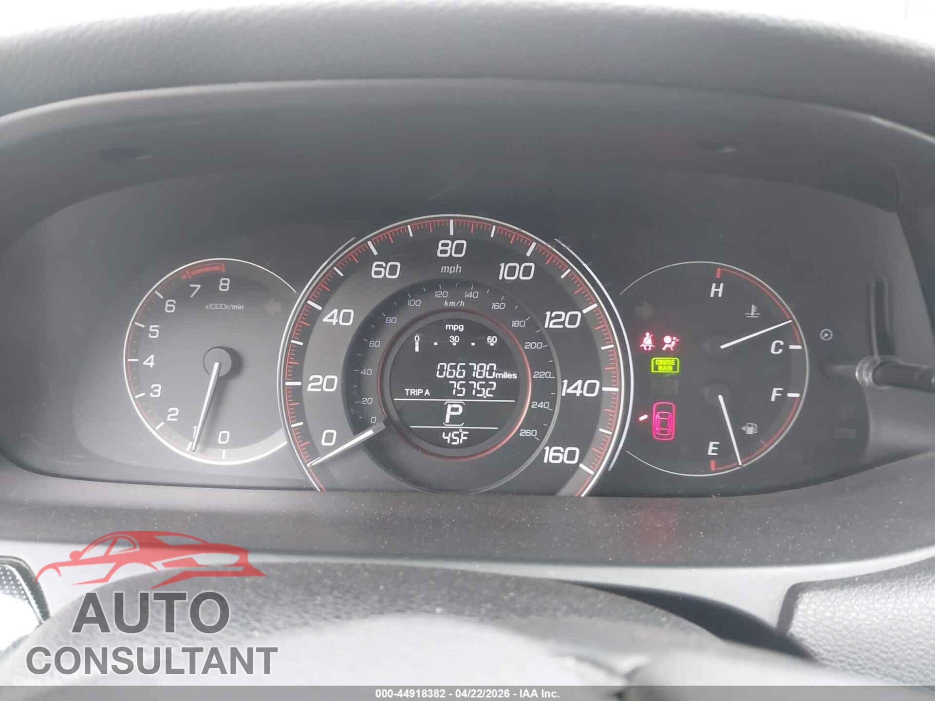 HONDA ACCORD 2015 - 1HGCR2F58FA017828