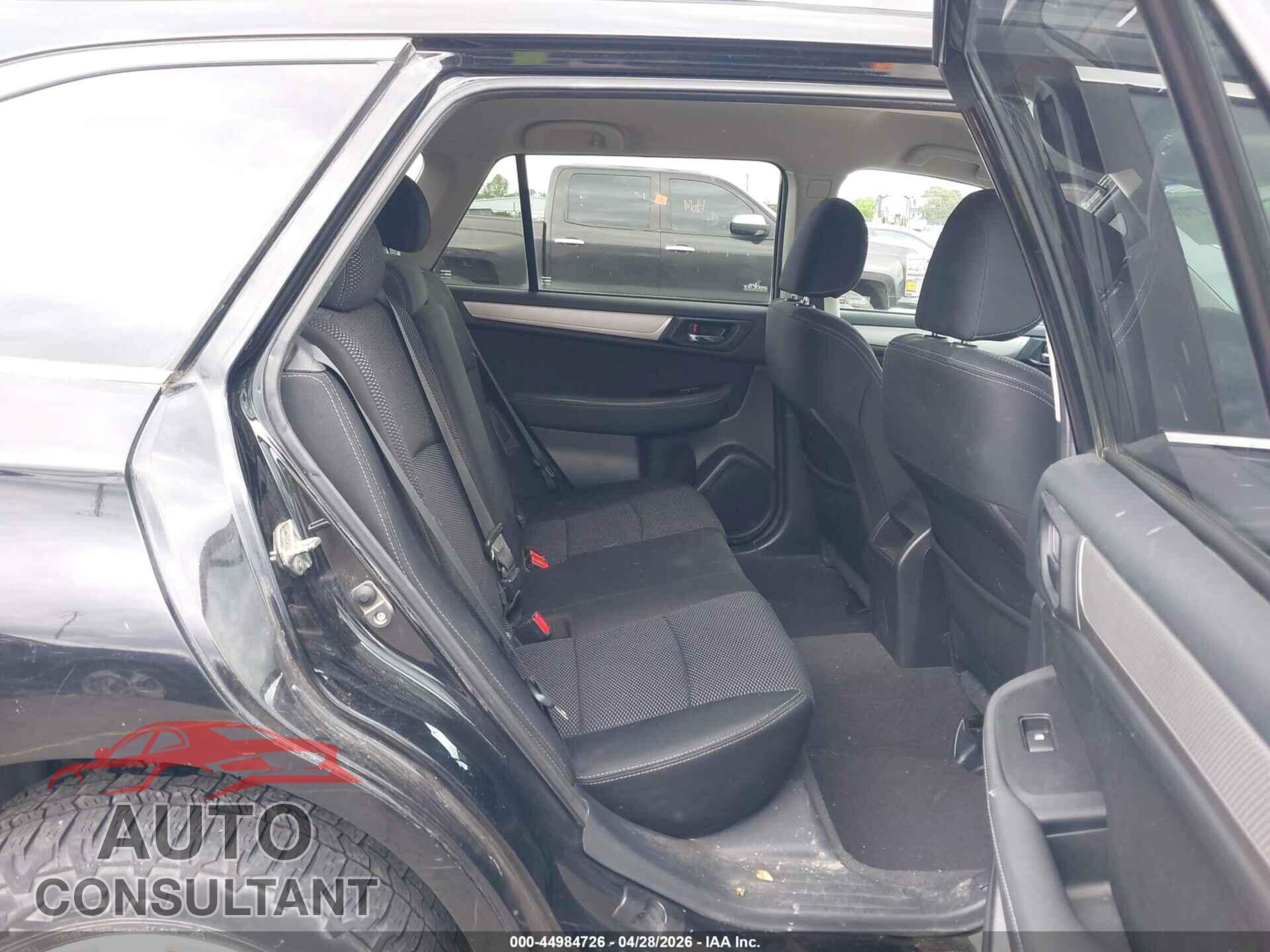 SUBARU OUTBACK 2015 - 4S4BSBCCXF3320739