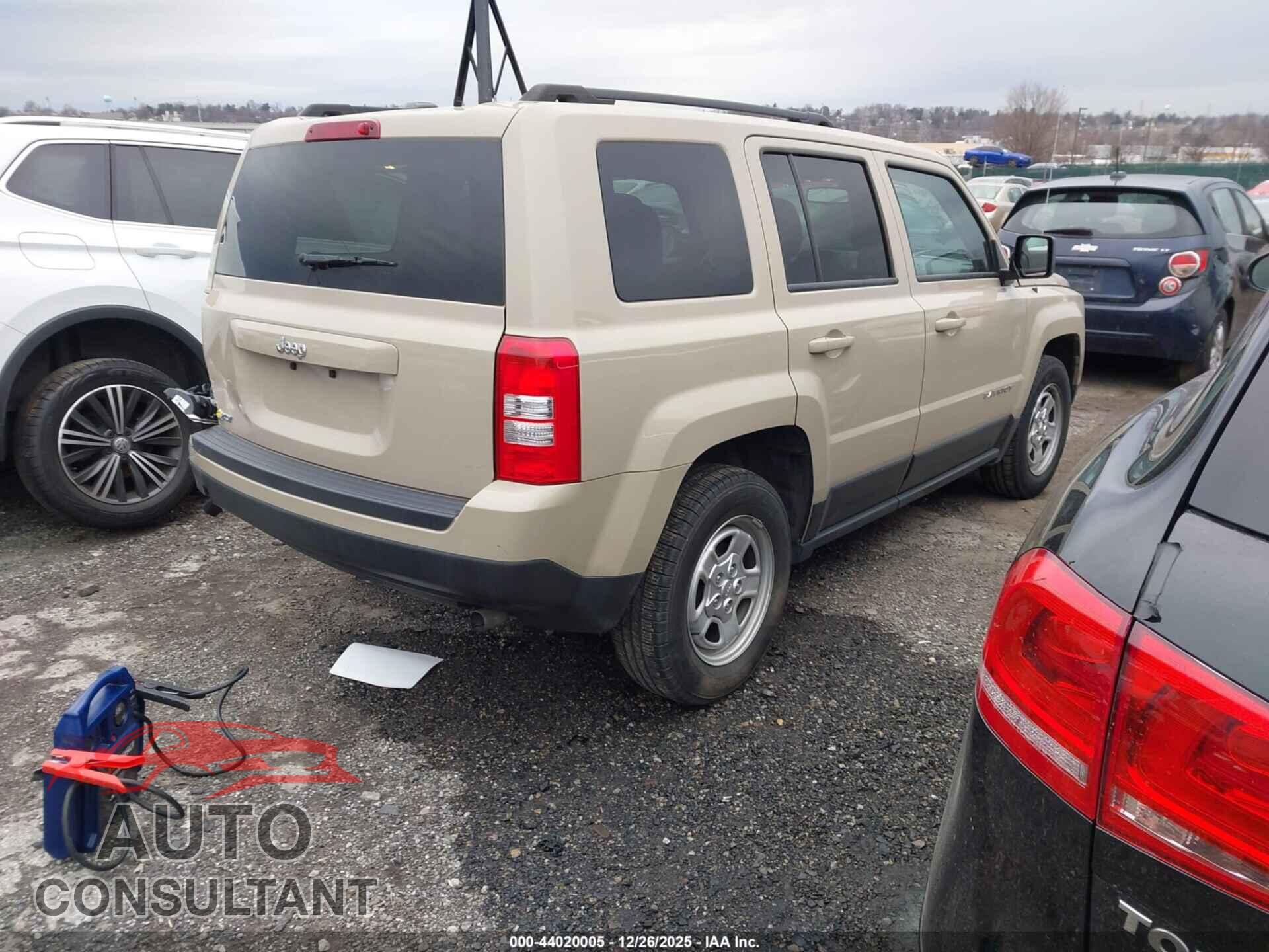 JEEP PATRIOT 2017 - 1C4NJPBB4HD103646