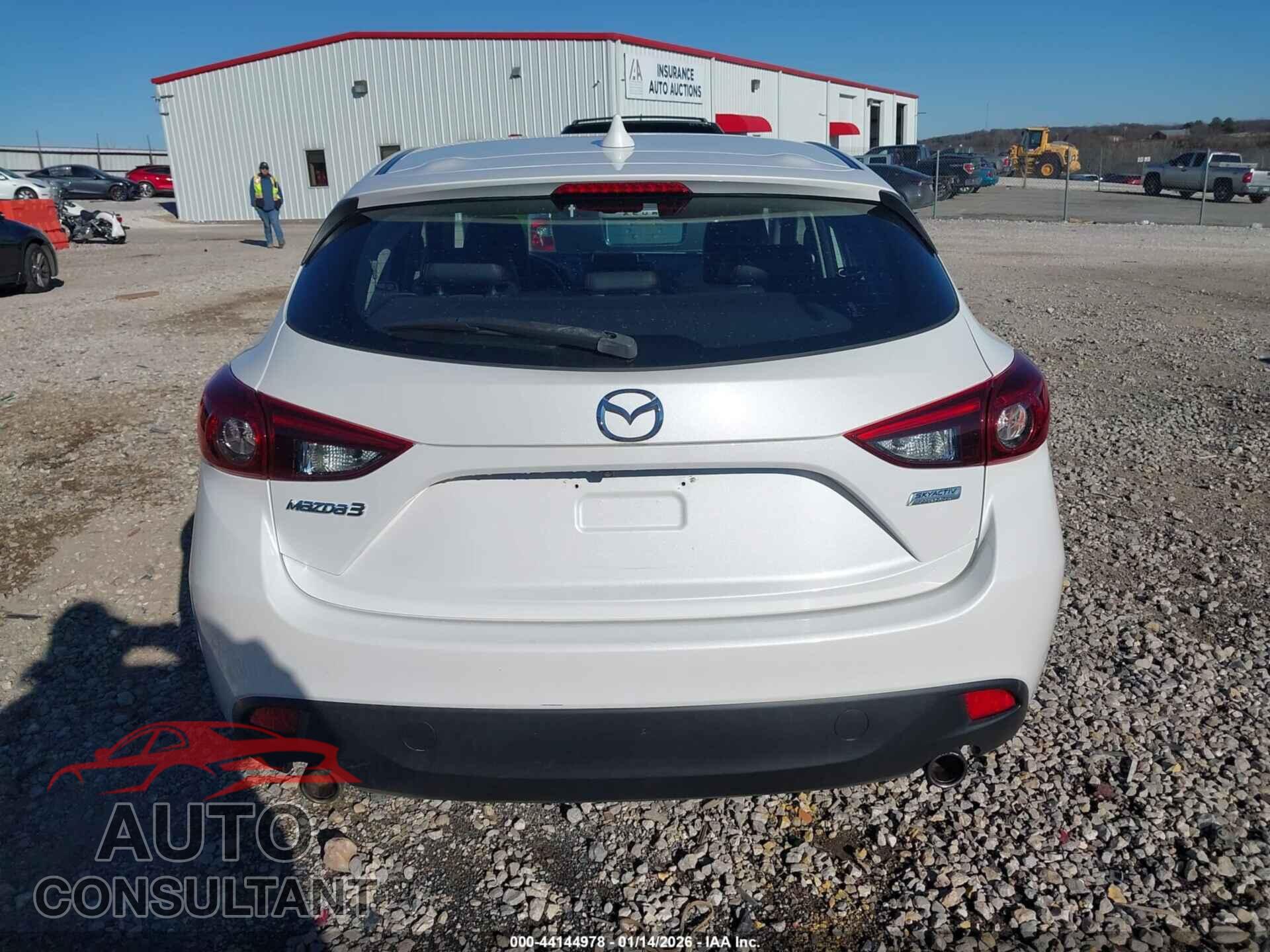 MAZDA MAZDA3 2014 - JM1BM1M33E1177571