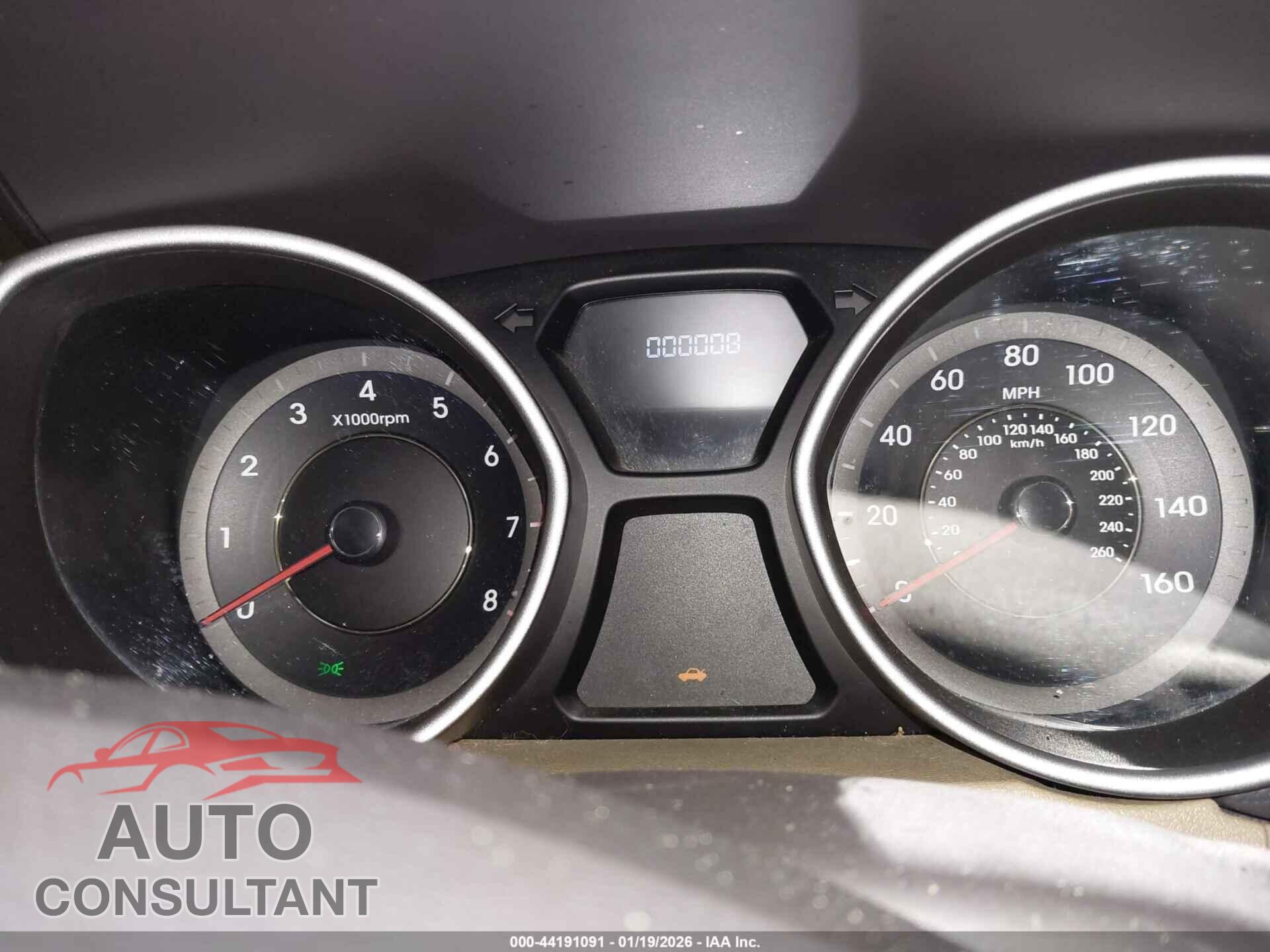 HYUNDAI ELANTRA 2013 - KMHDH4AE3DU517637