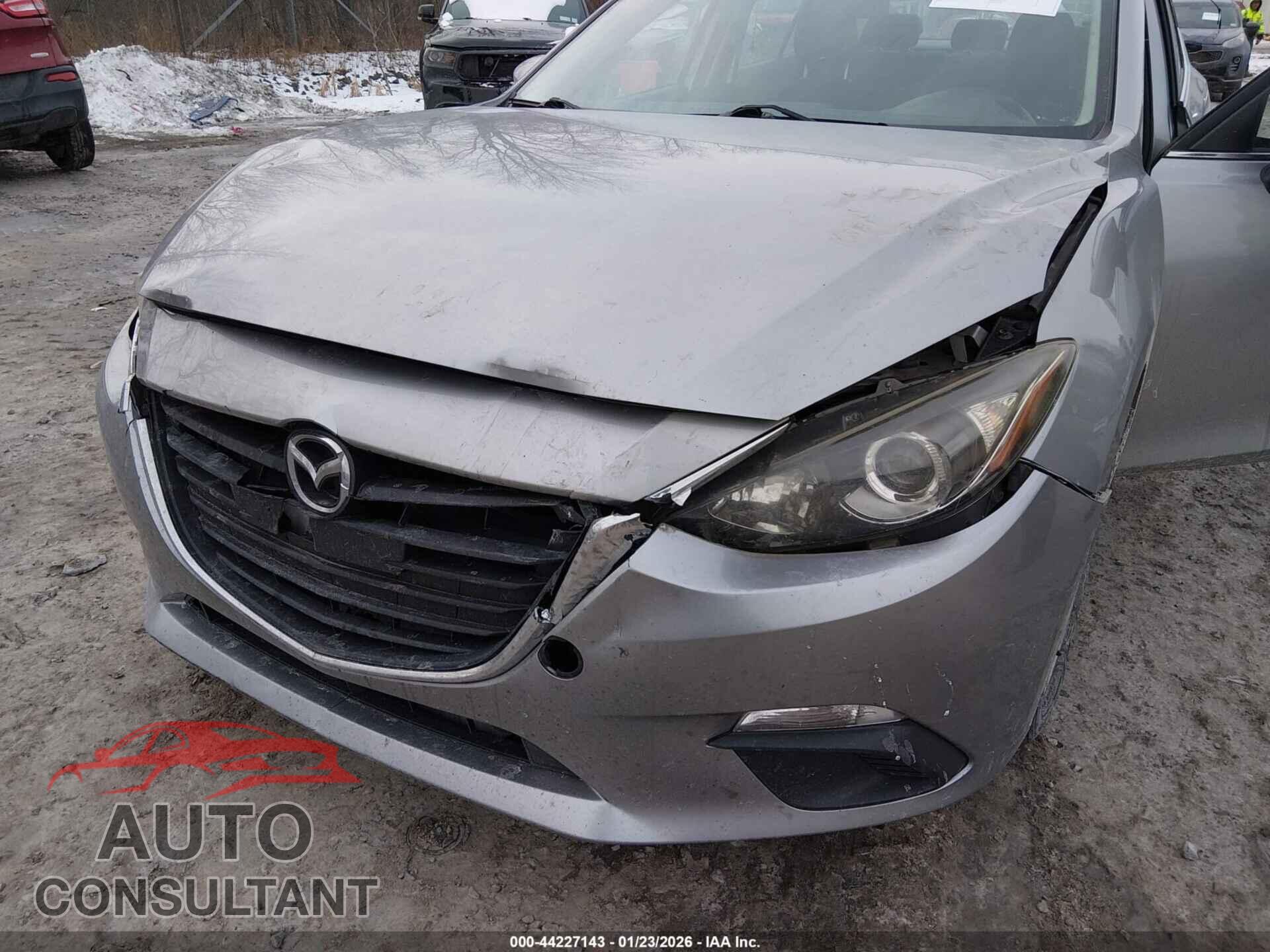 MAZDA MAZDA3 2014 - JM1BM1V76E1172236