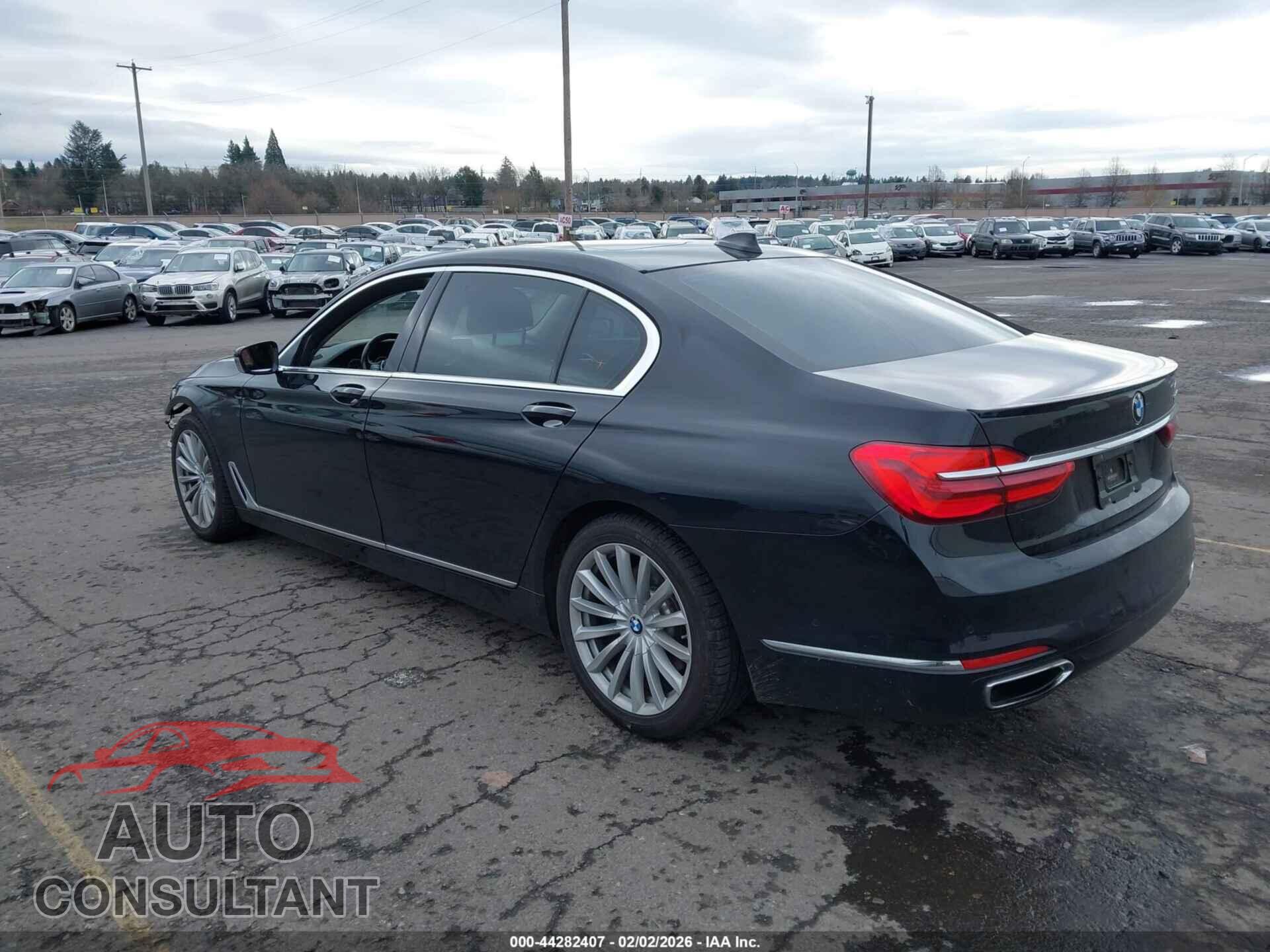 BMW 740I 2016 - WBA7E2C53GG738828