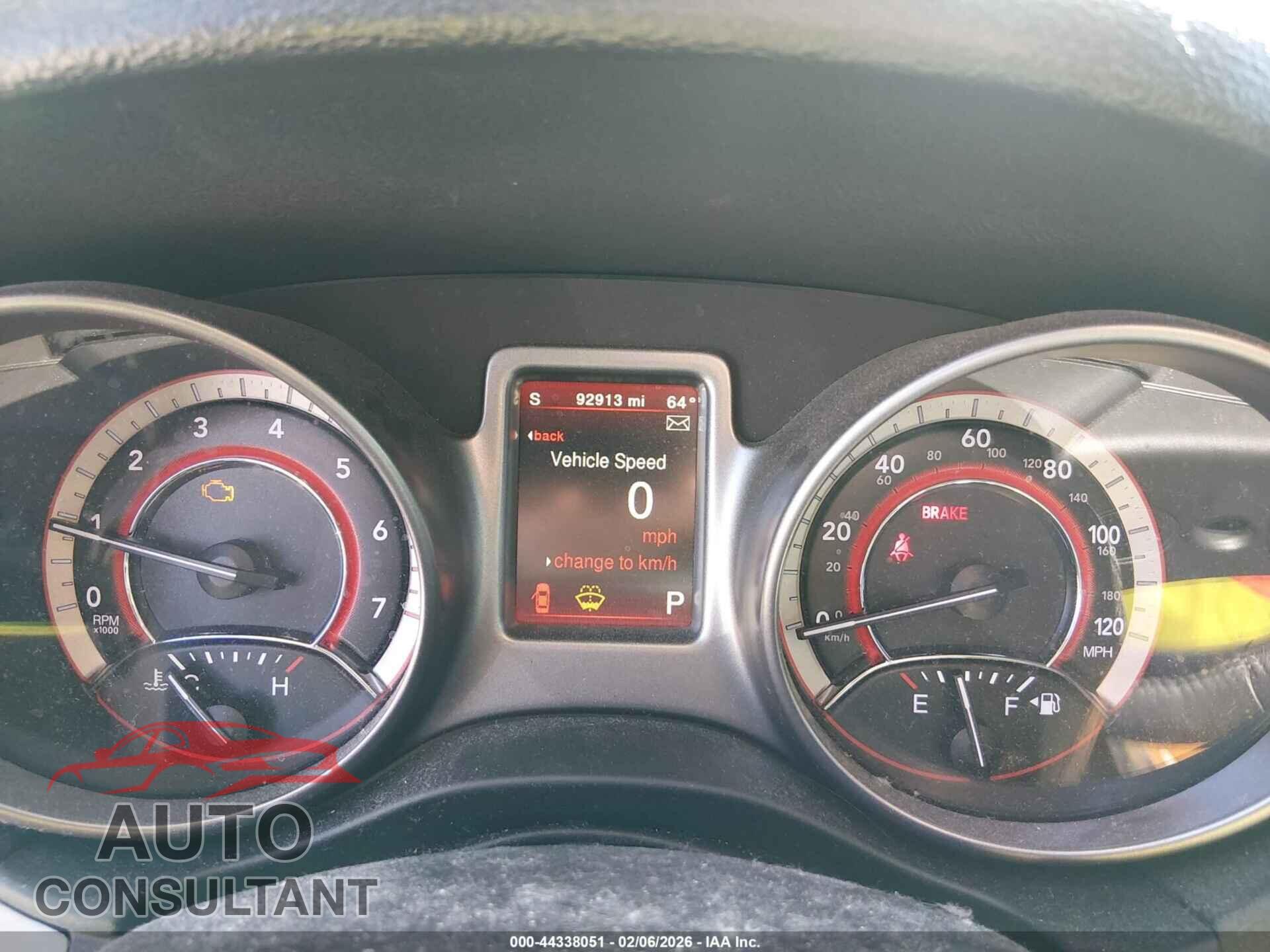 DODGE JOURNEY 2018 - 3C4PDDGG7JT511190