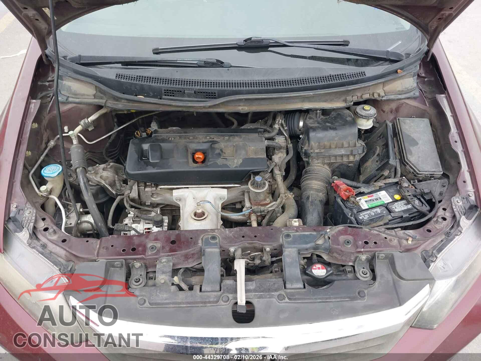 HONDA CIVIC 2012 - 2HGFB2F5XCH599851