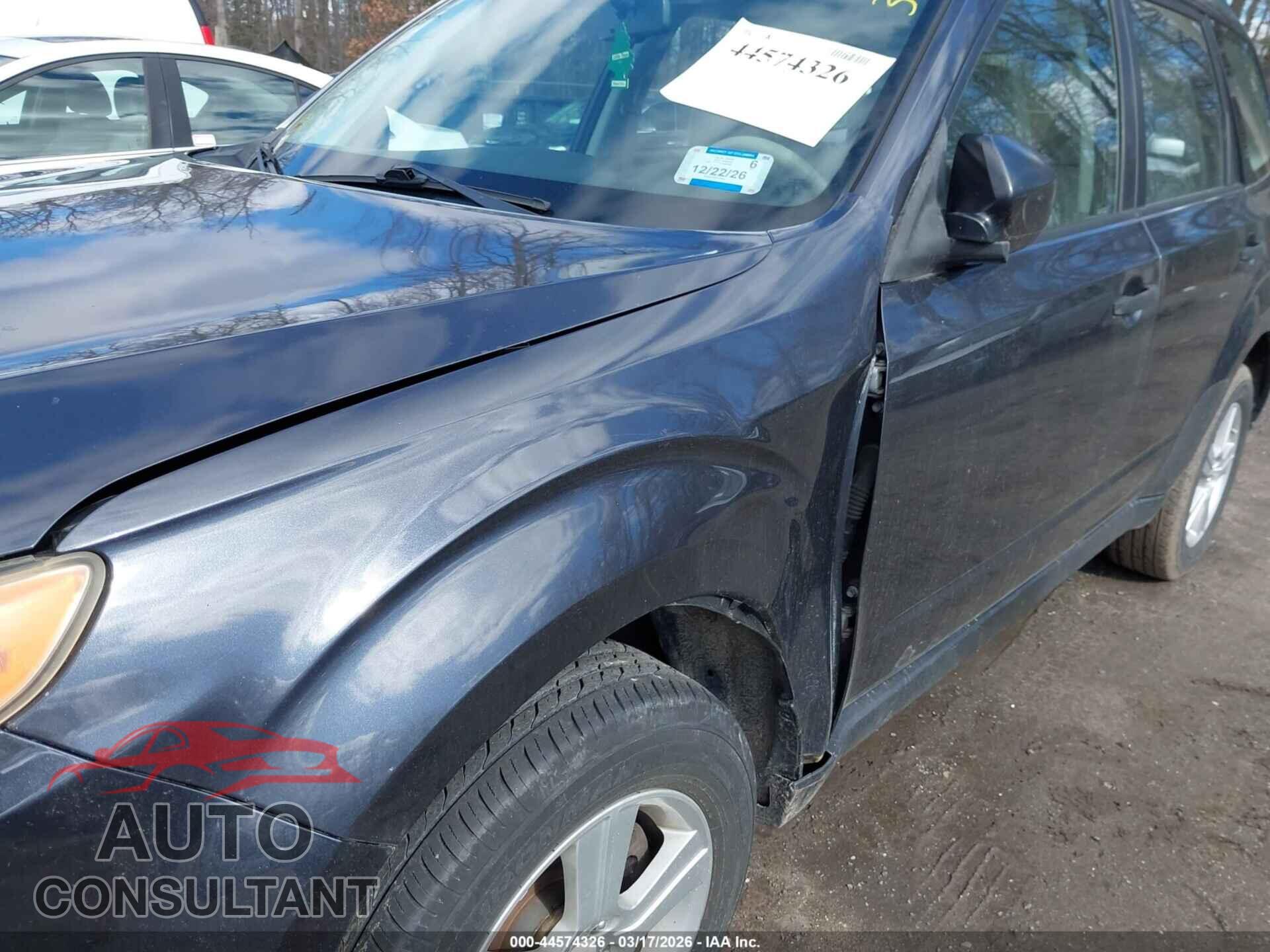 SUBARU FORESTER 2011 - JF2SHBBC2BH754382