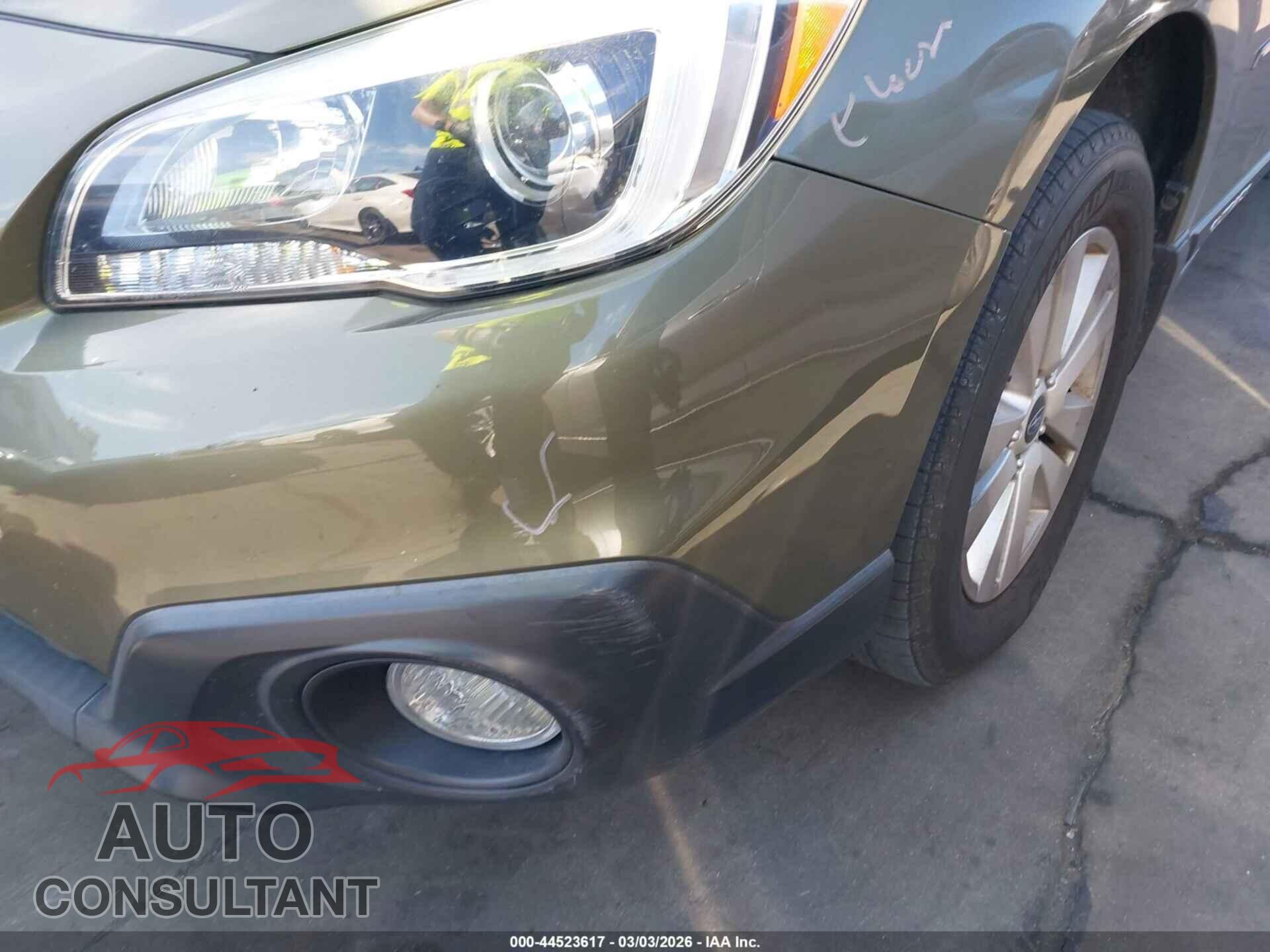 SUBARU OUTBACK 2015 - 4S4BSAHC9F3261296