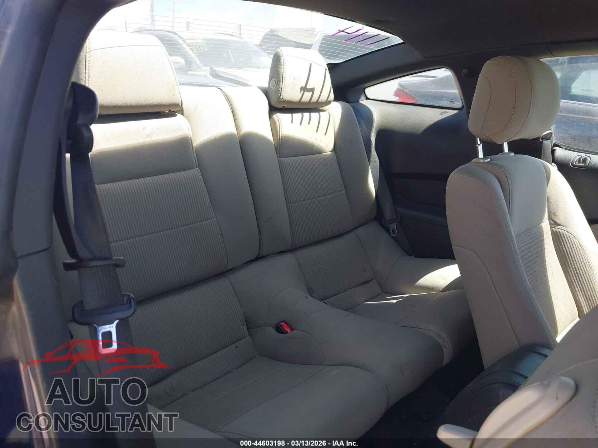 FORD MUSTANG 2012 - 1ZVBP8AMXC5267588