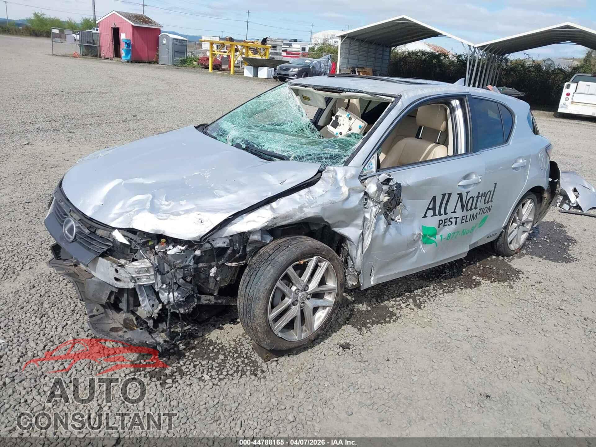 LEXUS CT 200H 2014 - JTHKD5BH2E2190892