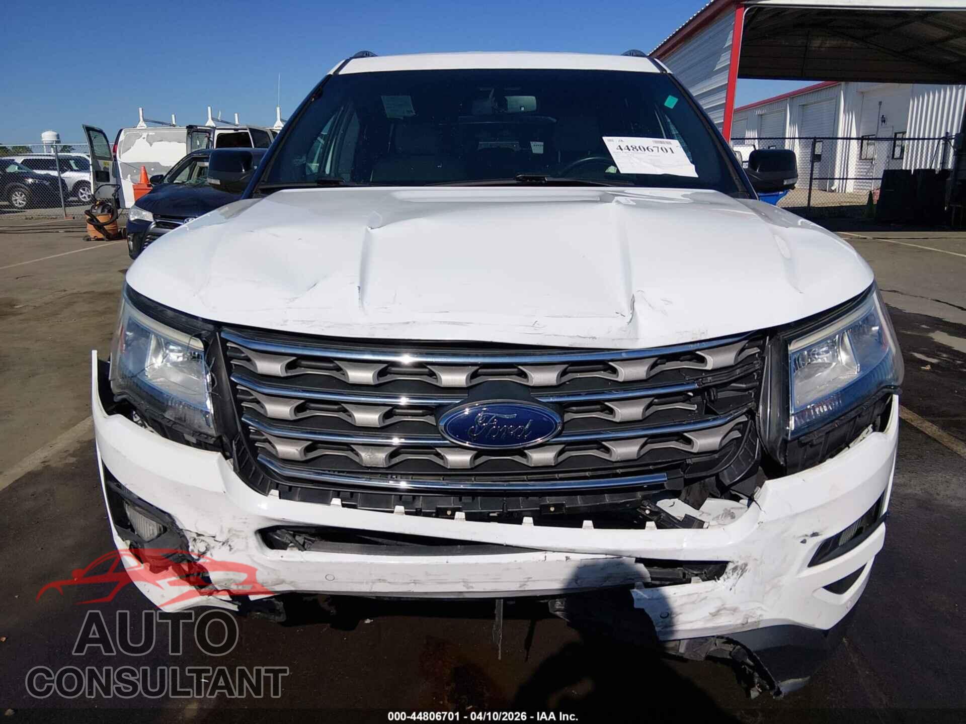 FORD EXPLORER 2017 - 1FM5K8D83HGA97126