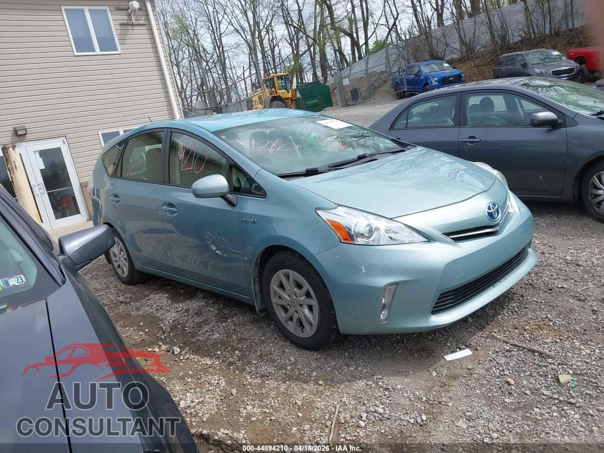 TOYOTA PRIUS V 2014 - JTDZN3EU9EJ001056