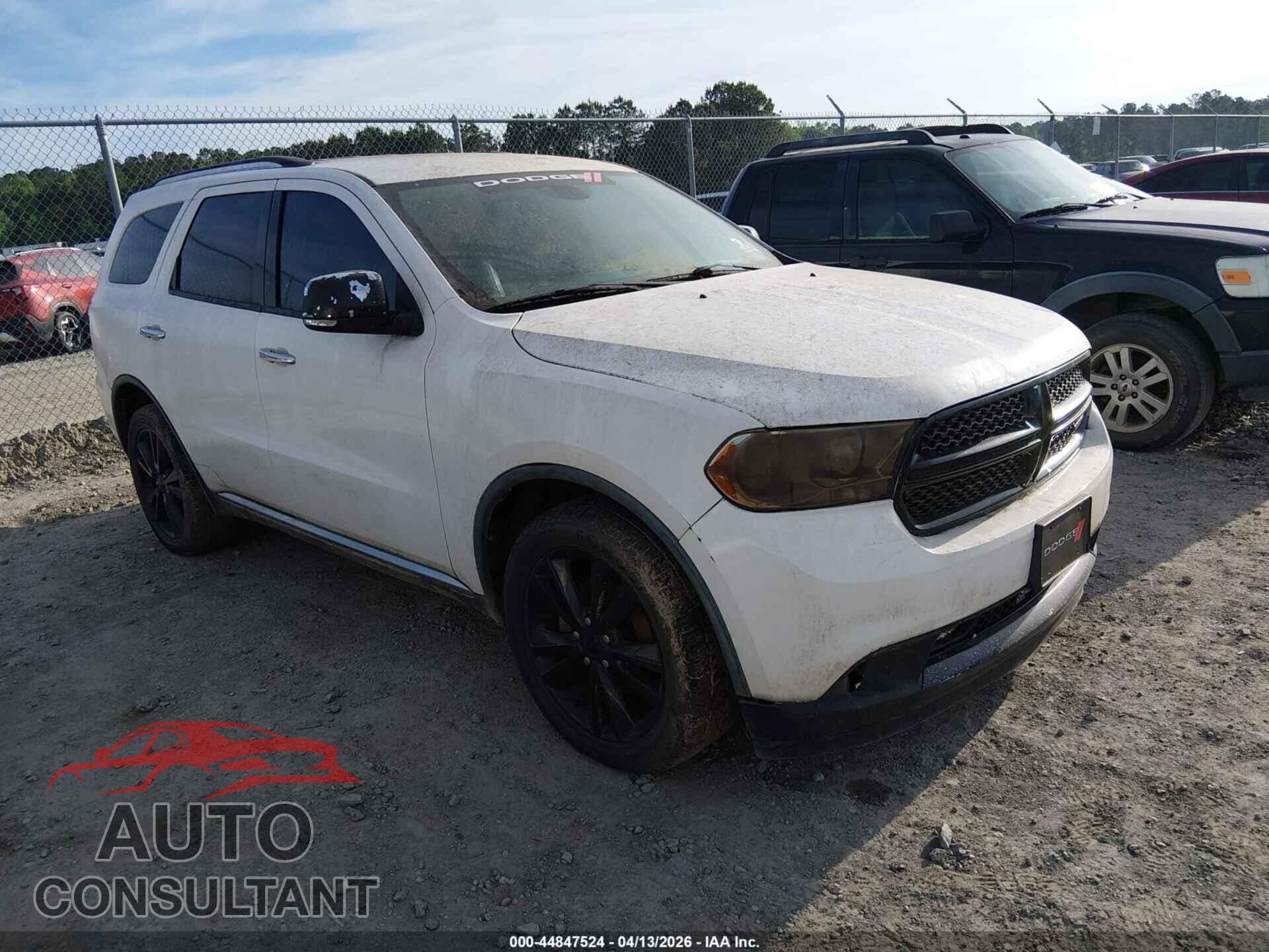 DODGE DURANGO 2011 - 1D4RD4GG0BC652823