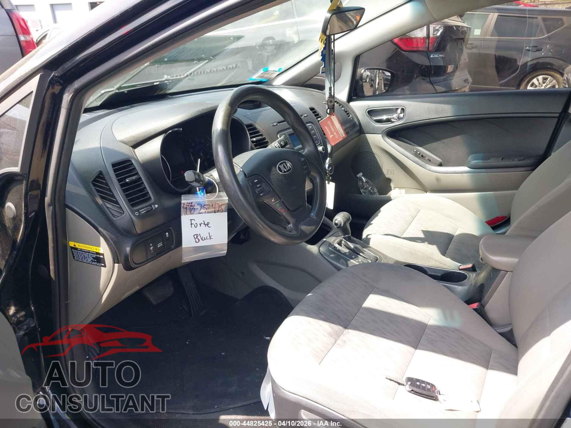 KIA FORTE 2016 - KNAFK4A63G5539351
