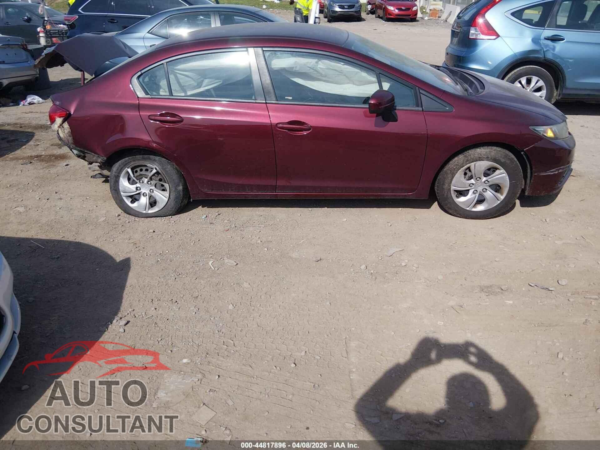 HONDA CIVIC 2014 - 19XFB2F54EE083790