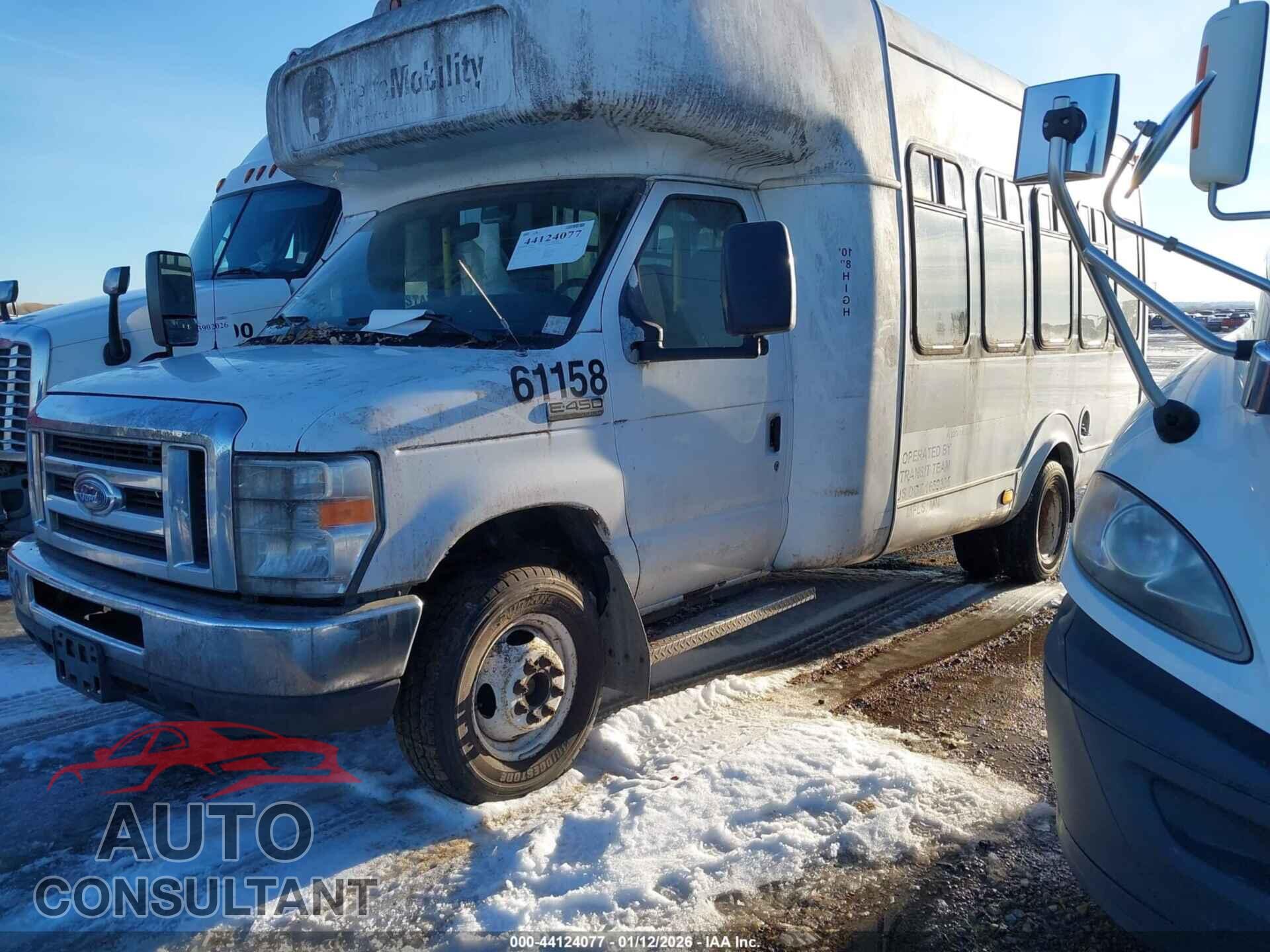FORD E-450 CUTAWAY 2012 - 1FDFE4FS7CDA52598
