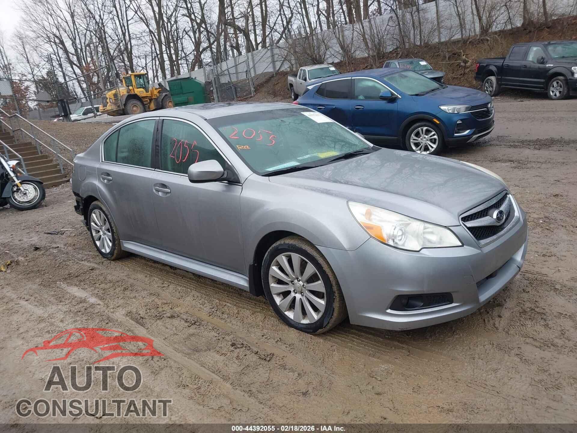 SUBARU LEGACY 2011 - 4S3BMBK65B3220519