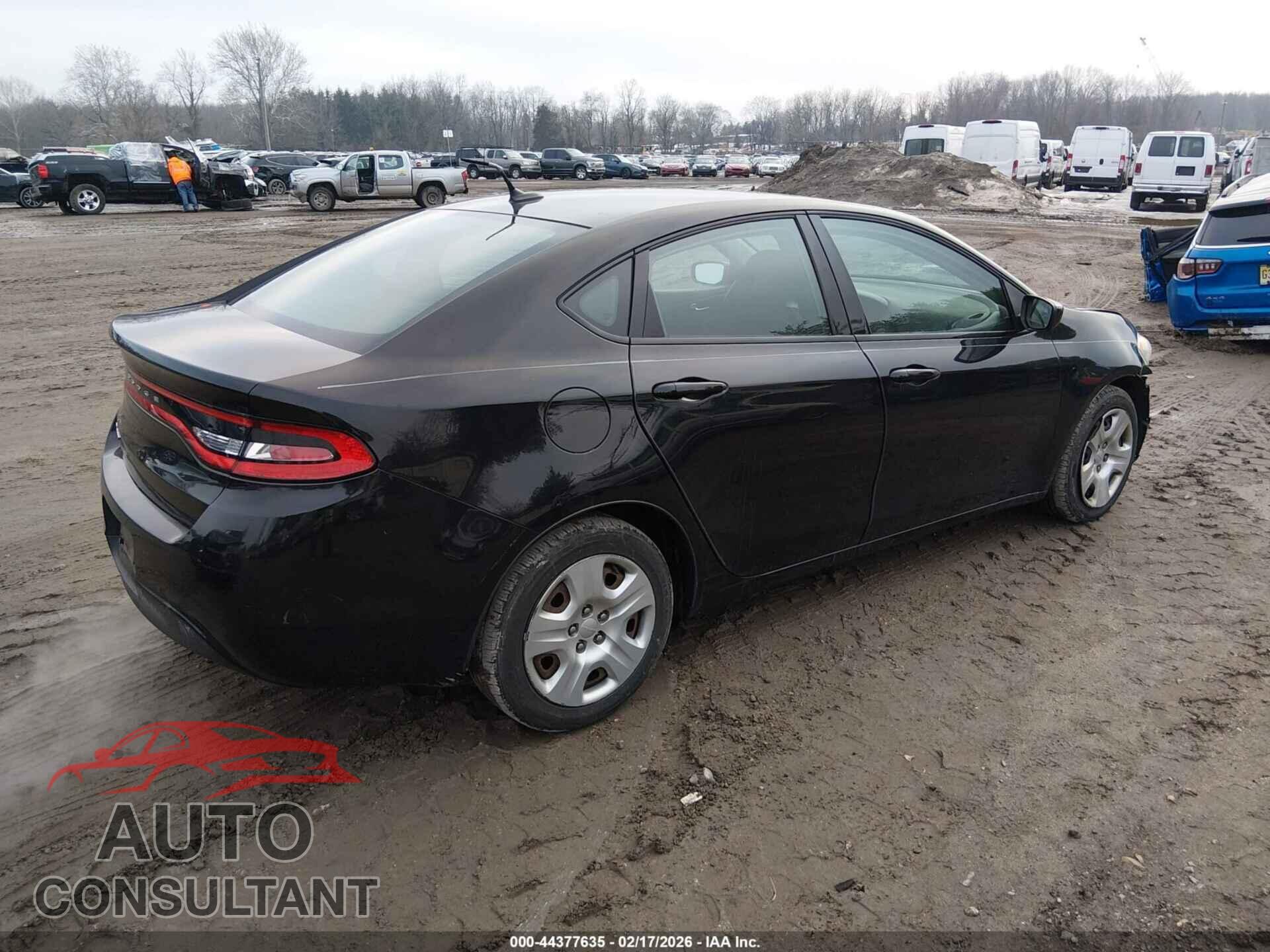 DODGE DART 2016 - 1C3CDFAAXGD679794