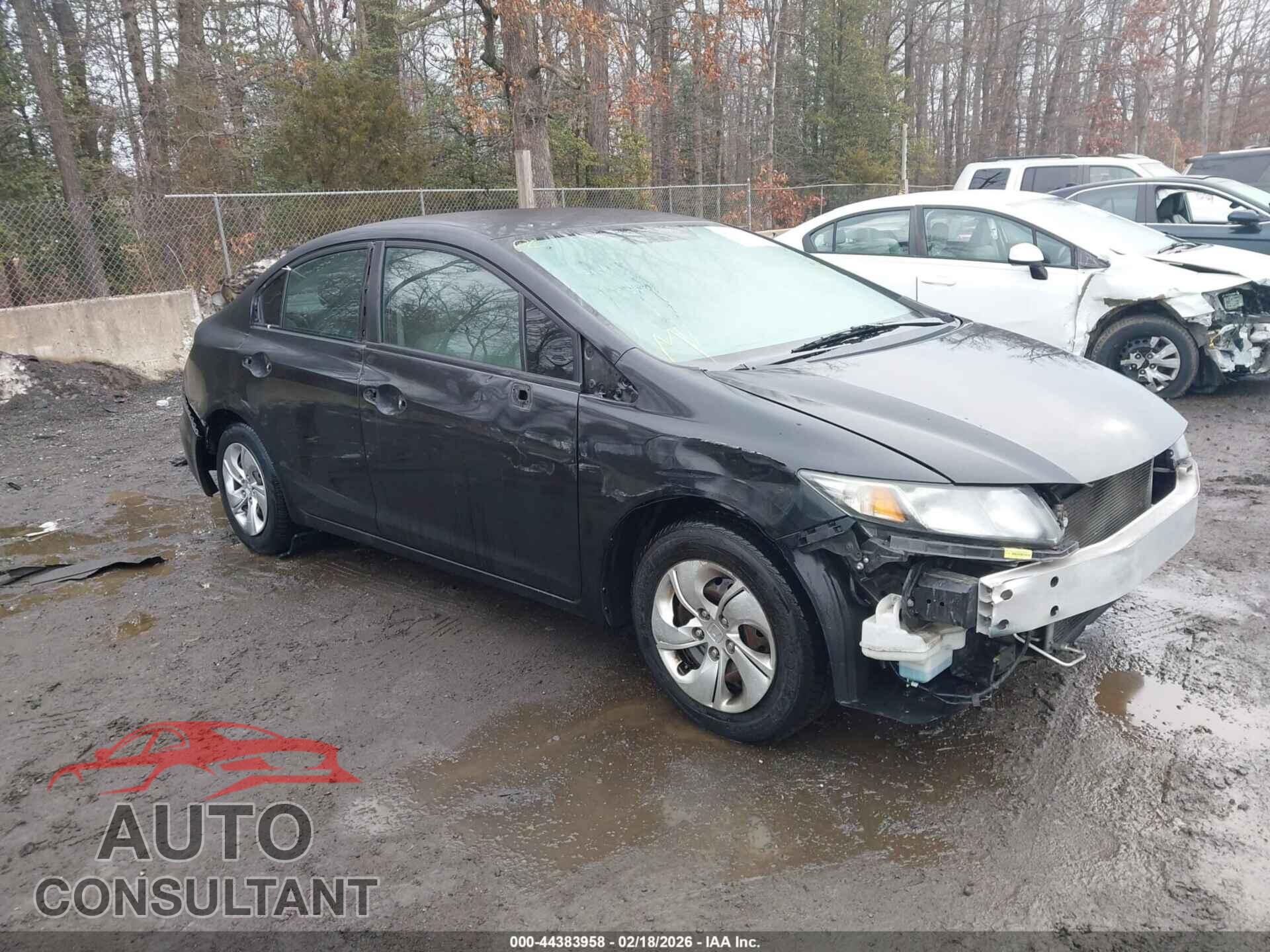 HONDA CIVIC 2013 - 19XFB2F50DE204989