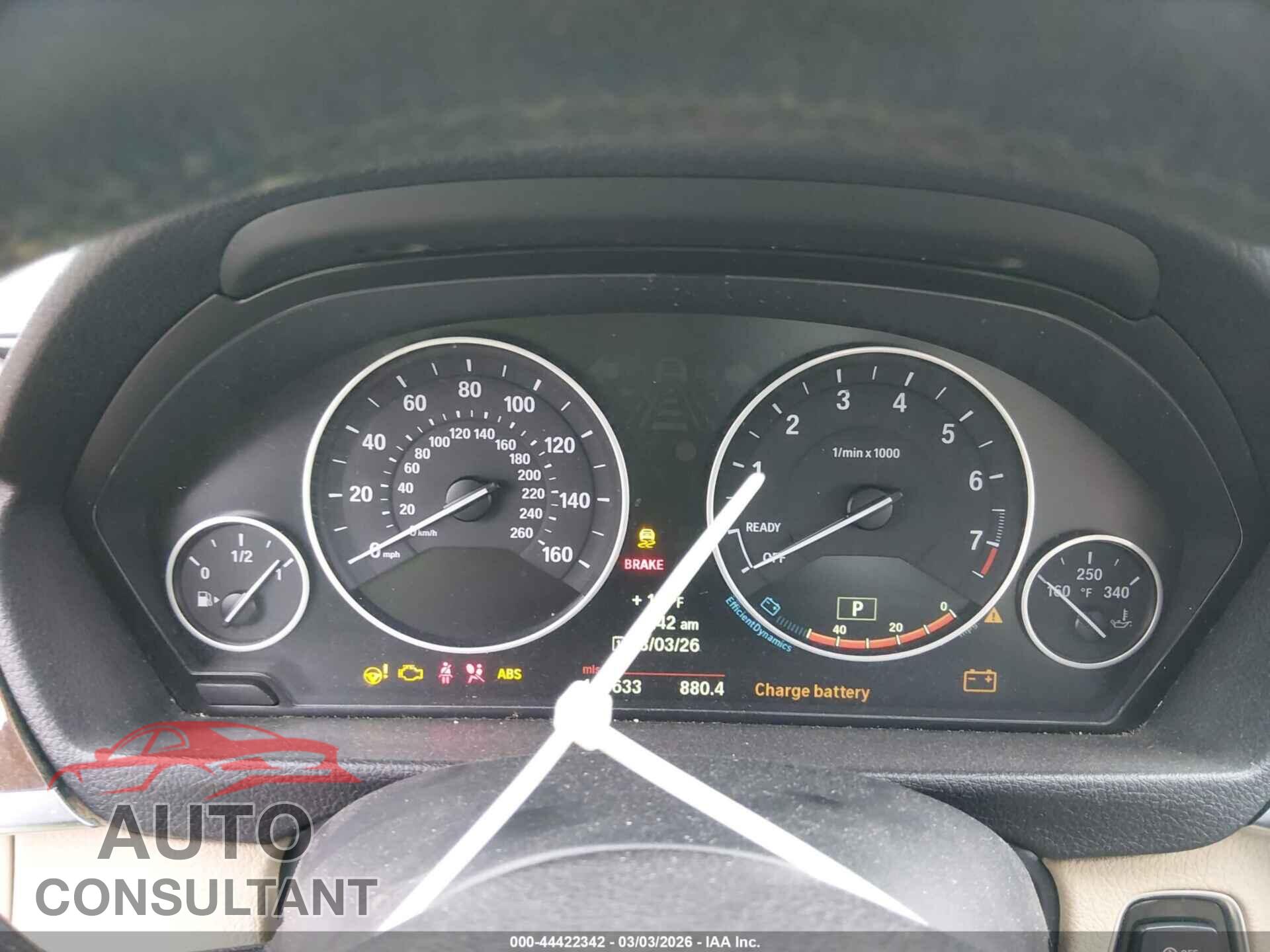 BMW 328I 2013 - WBA3B5C58DF591450