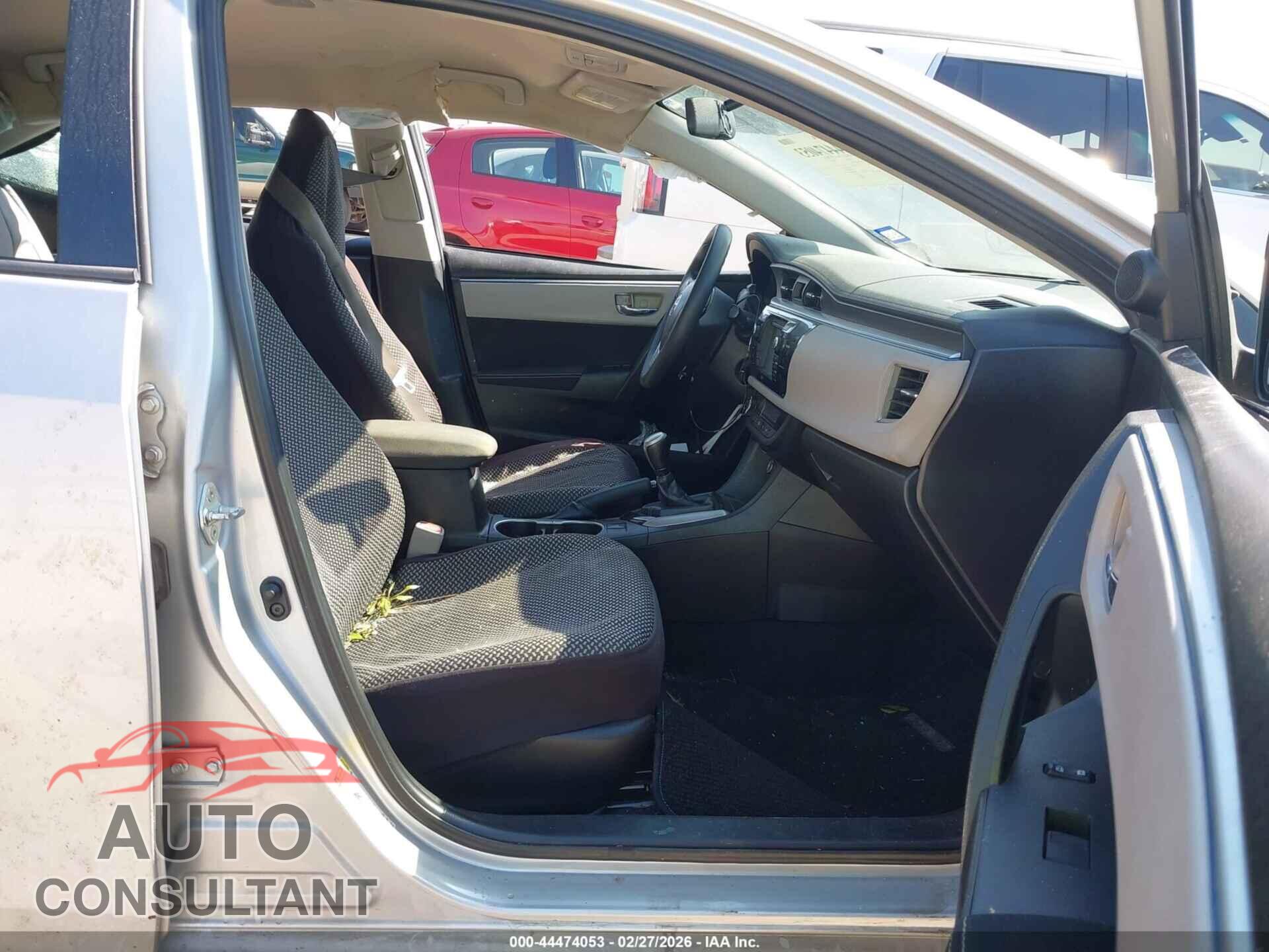 TOYOTA COROLLA 2016 - 5YFBURHE7GP456997