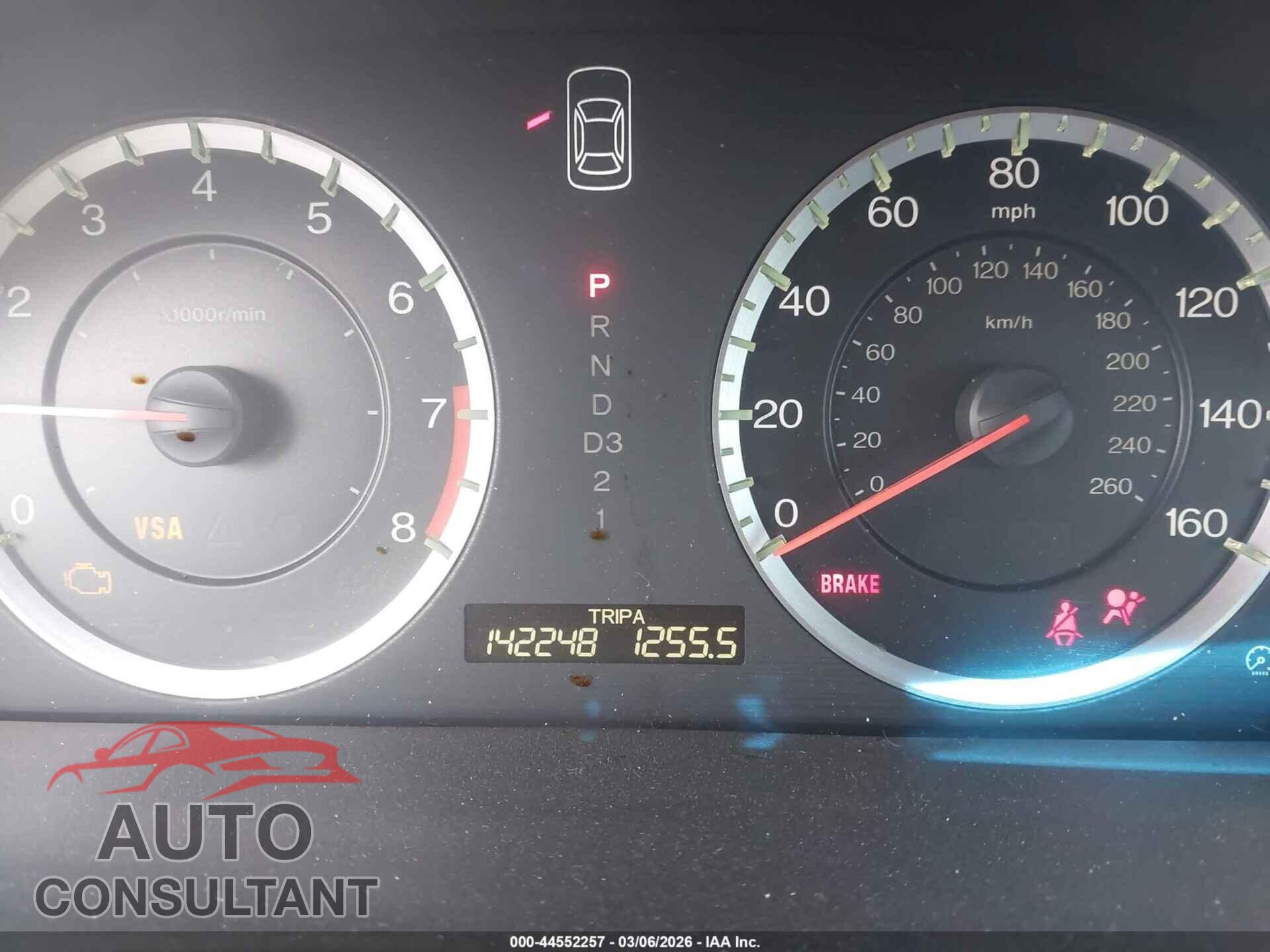 HONDA ACCORD 2010 - 1HGCS2B89AA007144