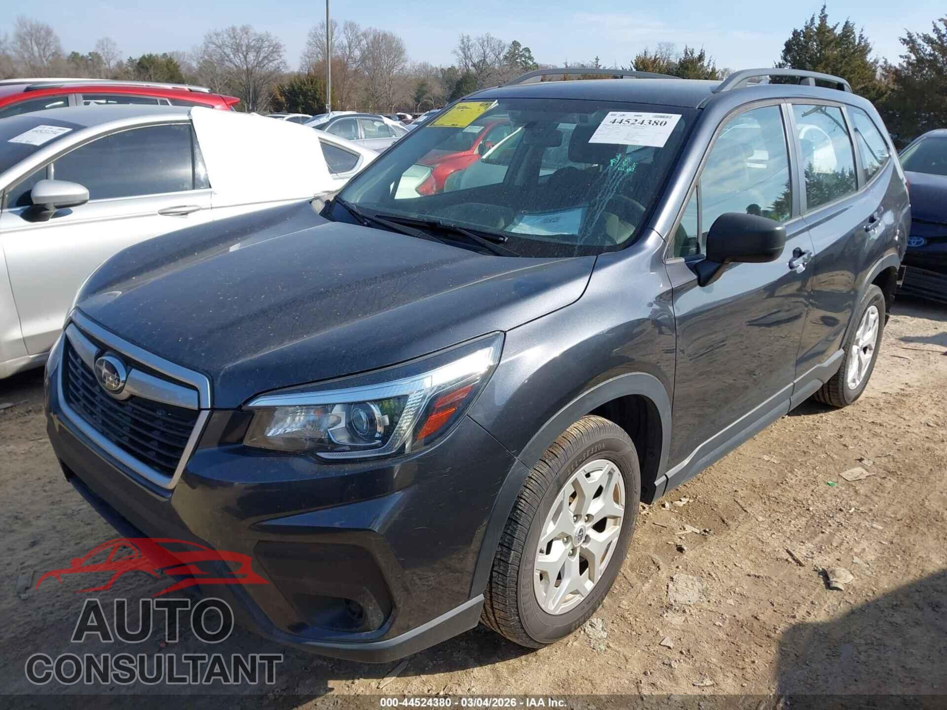 SUBARU FORESTER 2019 - JF2SKACC1KH577897