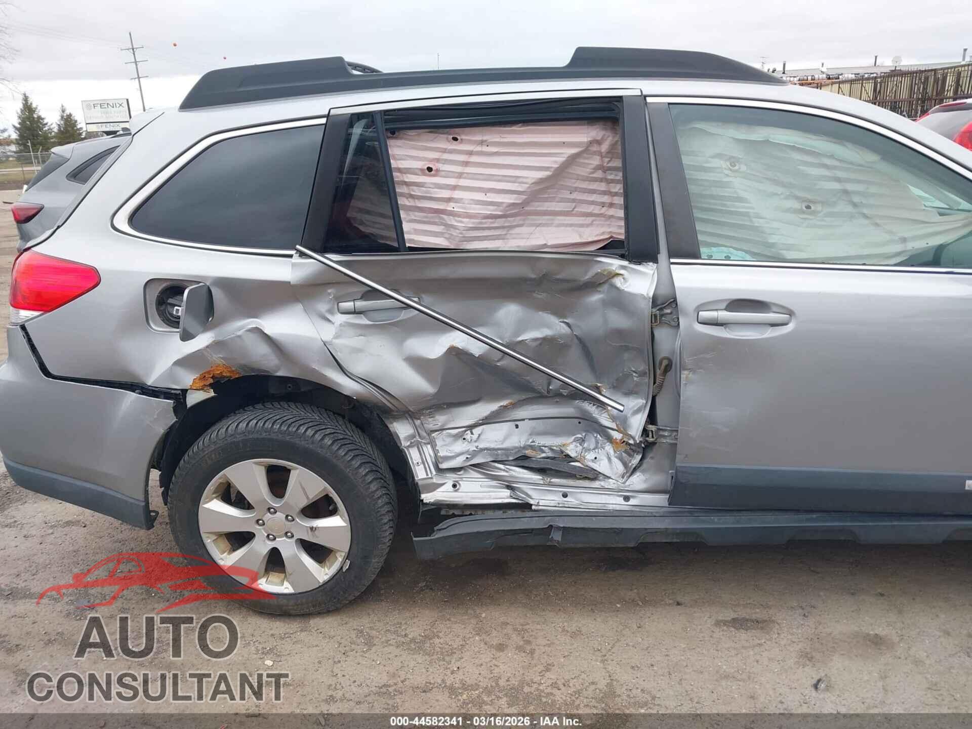 SUBARU OUTBACK 2010 - 4S4BRCCC9A3355282