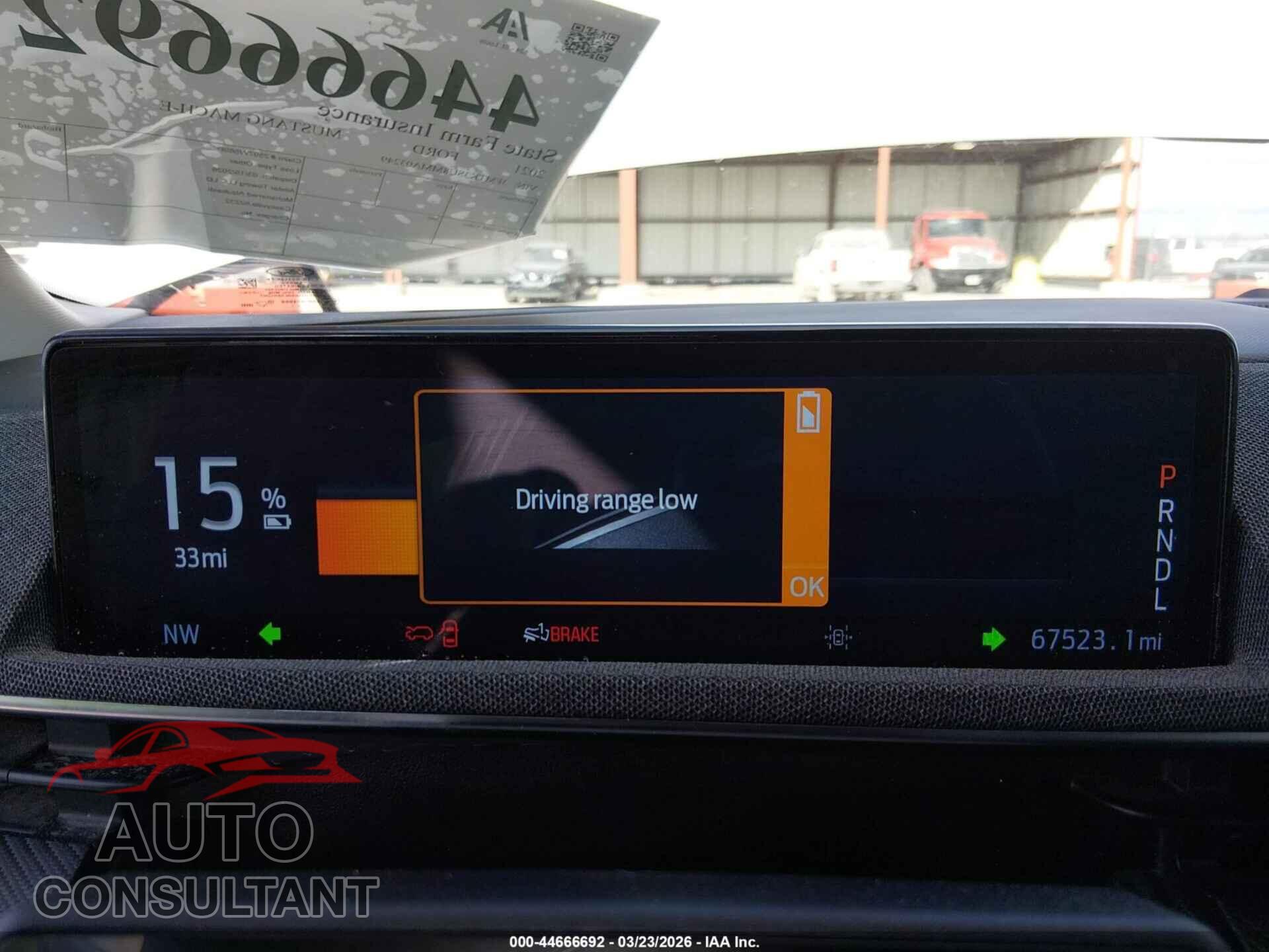 FORD MUSTANG MACH-E 2021 - 3FMTK3SU8MMA03249