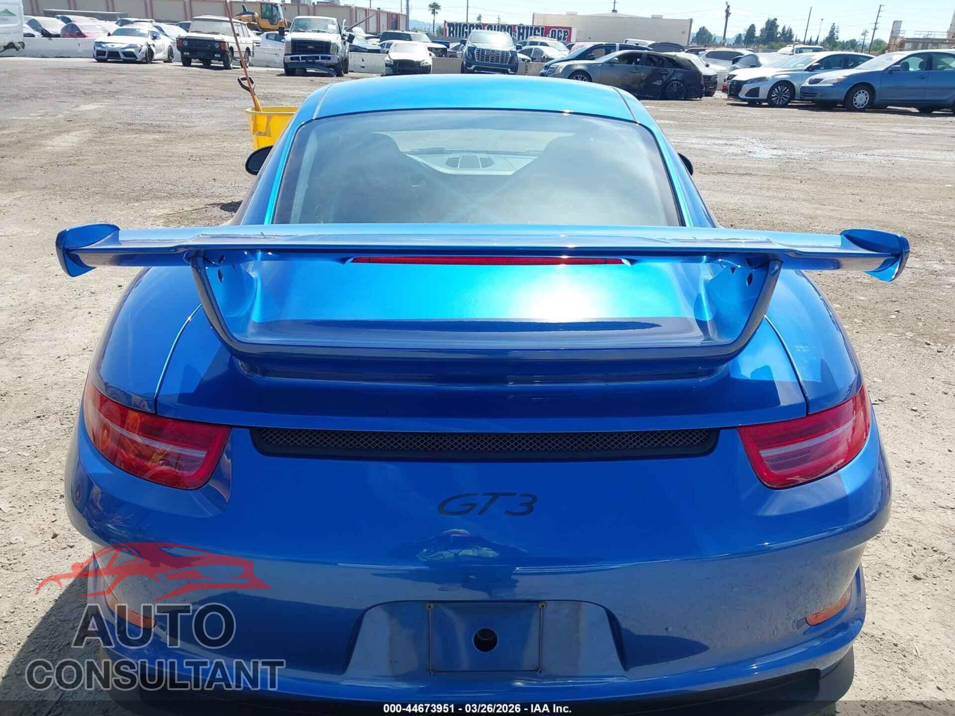 PORSCHE 911 2014 - WP0AC2A97ES183610