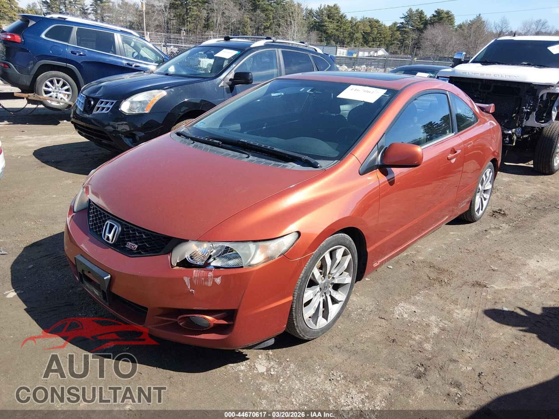 HONDA CIVIC 2010 - 2HGFG2A5XAH700814