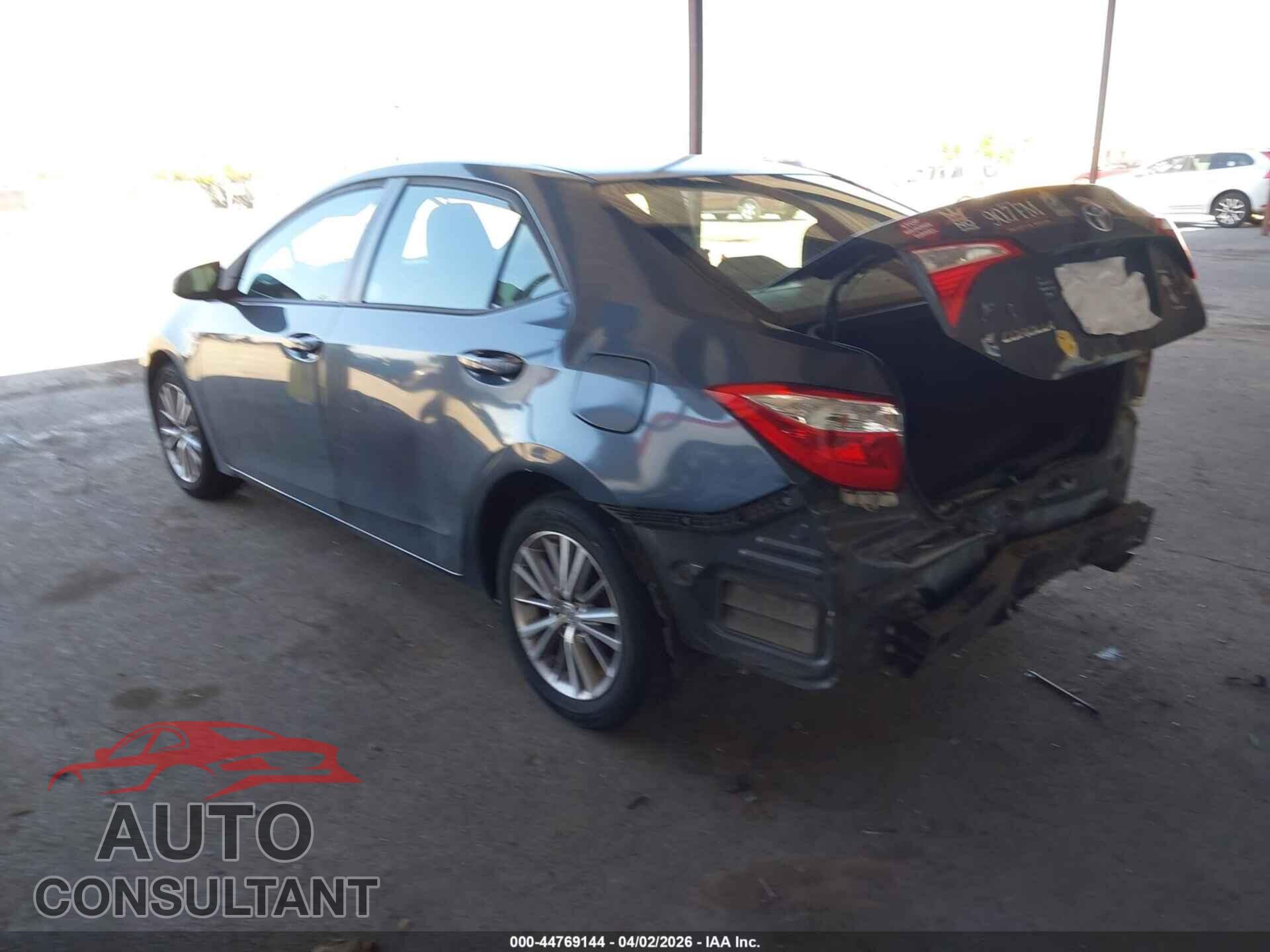 TOYOTA COROLLA 2014 - 5YFBURHEXEP099540
