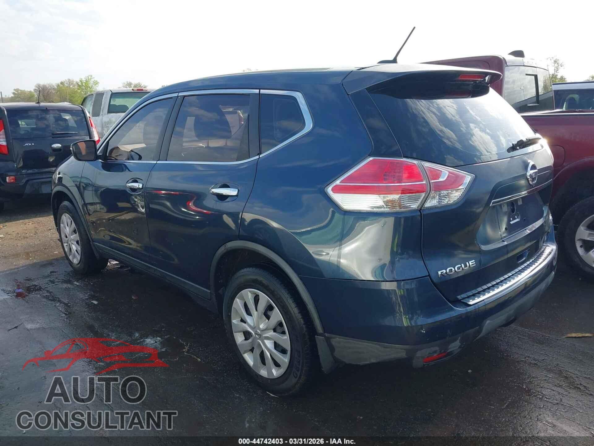 NISSAN ROGUE 2015 - KNMAT2MV0FP563126