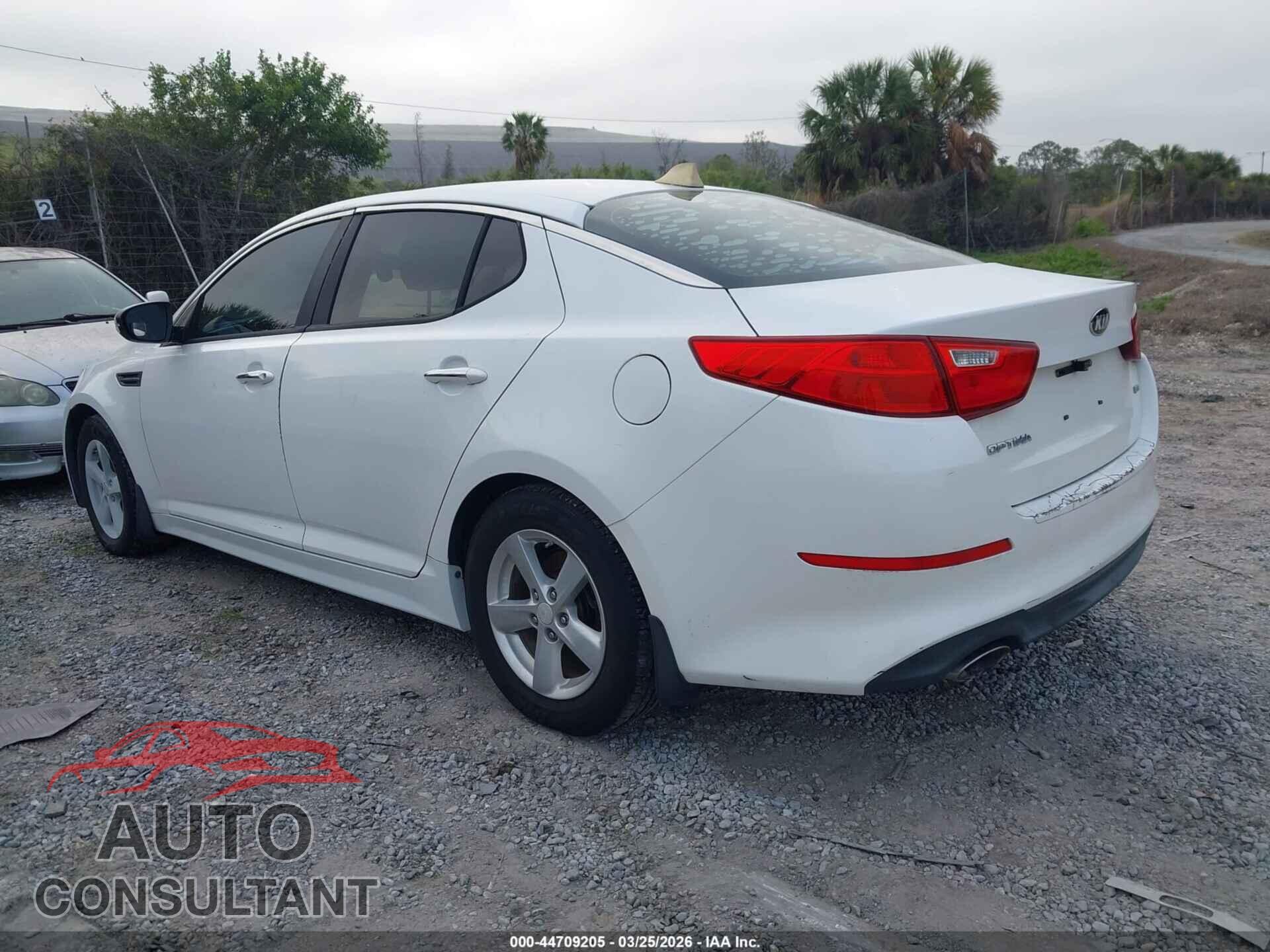 KIA OPTIMA 2015 - KNAGM4A71F5540696