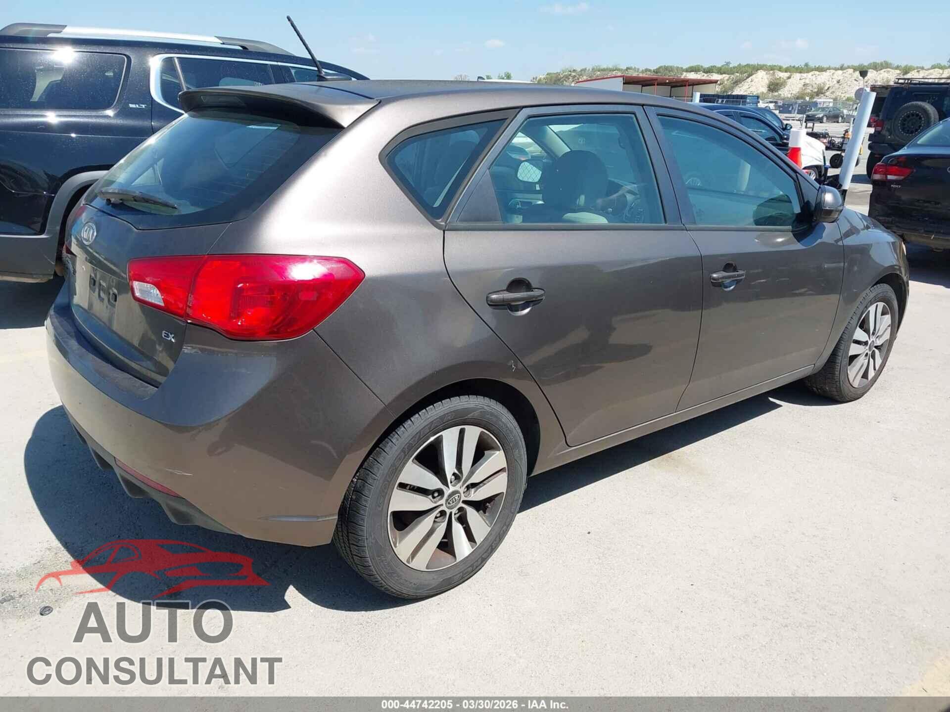 KIA FORTE 2013 - KNAFU5A23D5745939