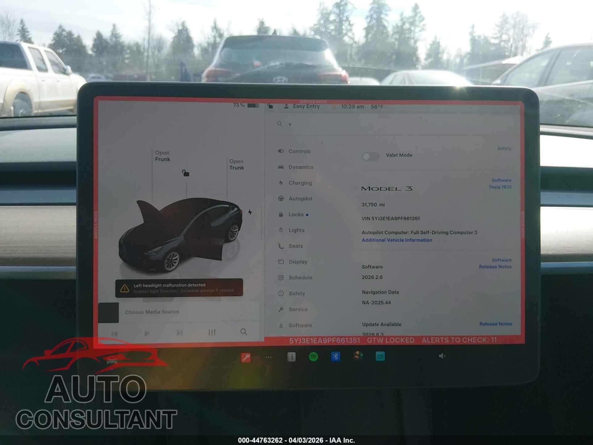 TESLA MODEL 3 2023 - 5YJ3E1EA9PF661351