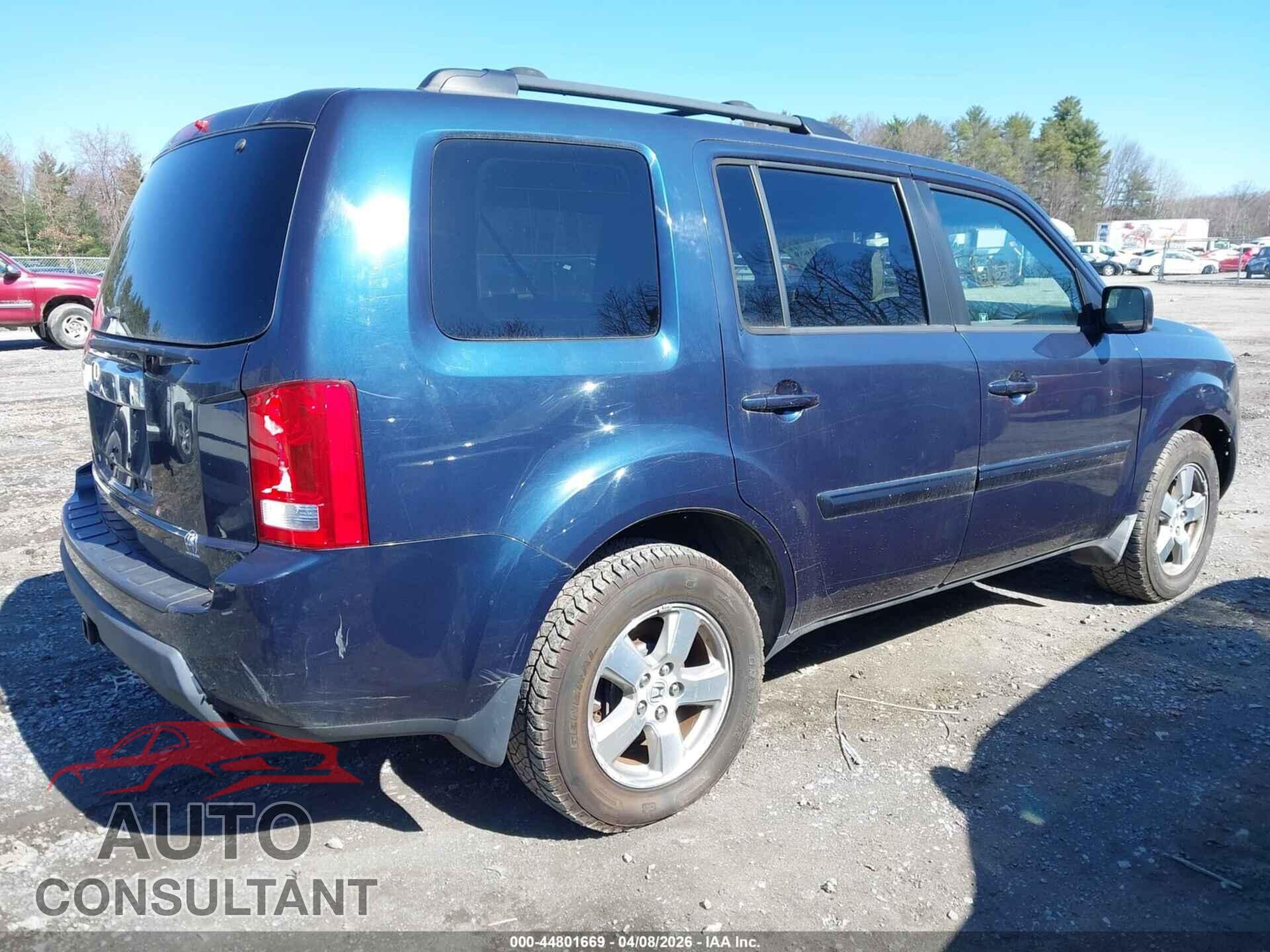 HONDA PILOT 2009 - 5FNYF48659B013648