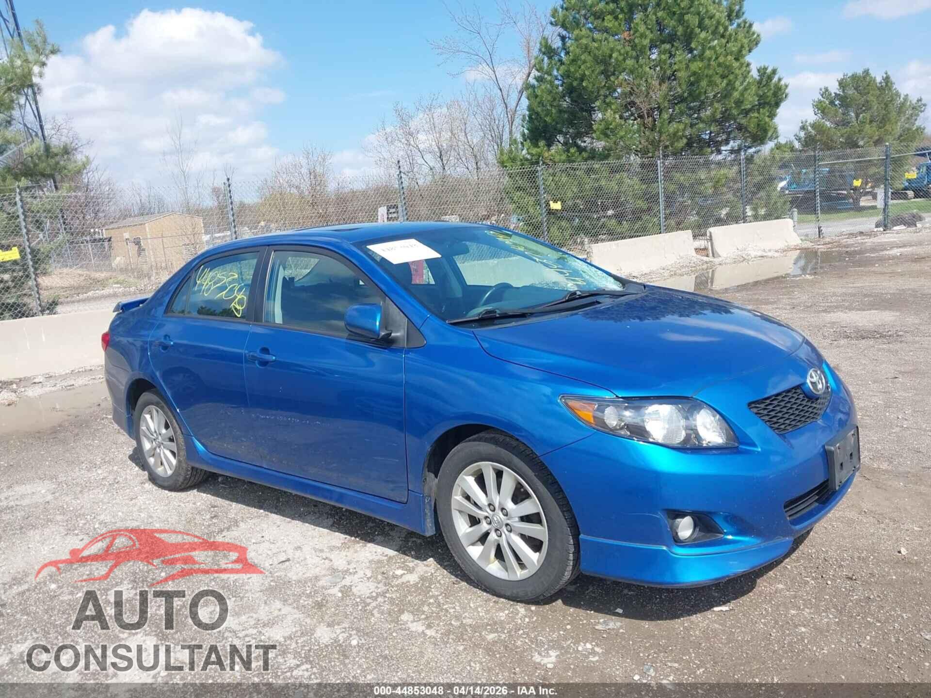 TOYOTA COROLLA 2010 - 2T1BU4EEXAC462744