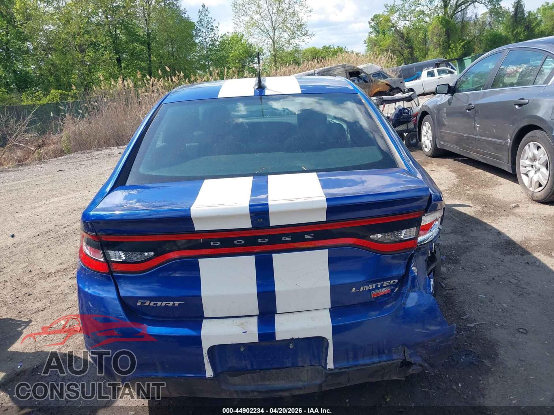 DODGE DART 2013 - 1C3CDFCH6DD293217