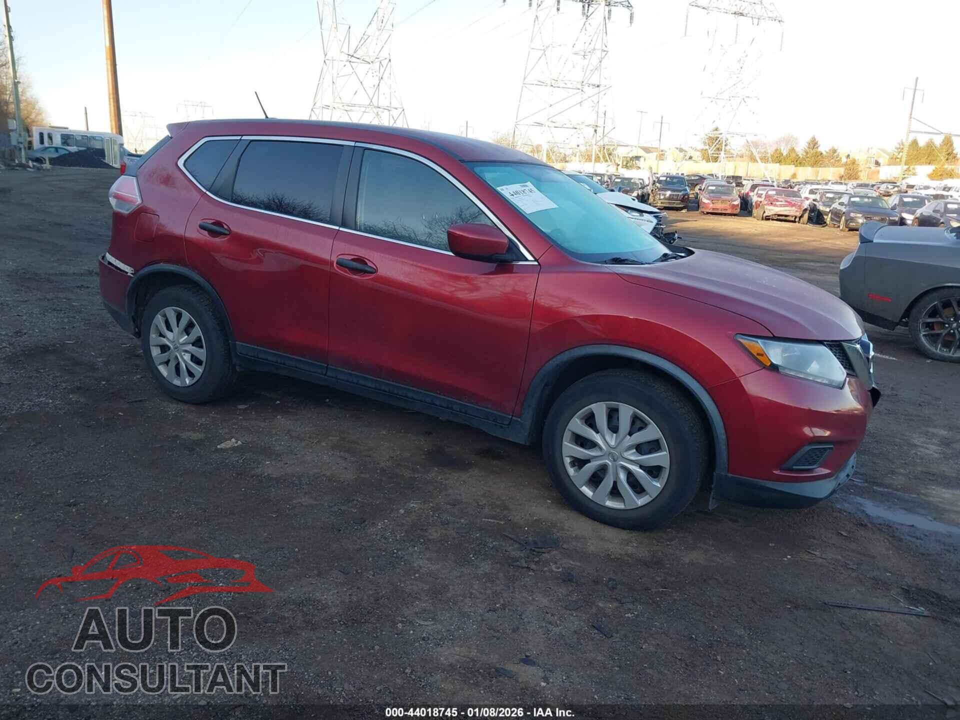 NISSAN ROGUE 2016 - KNMAT2MT0GP701182