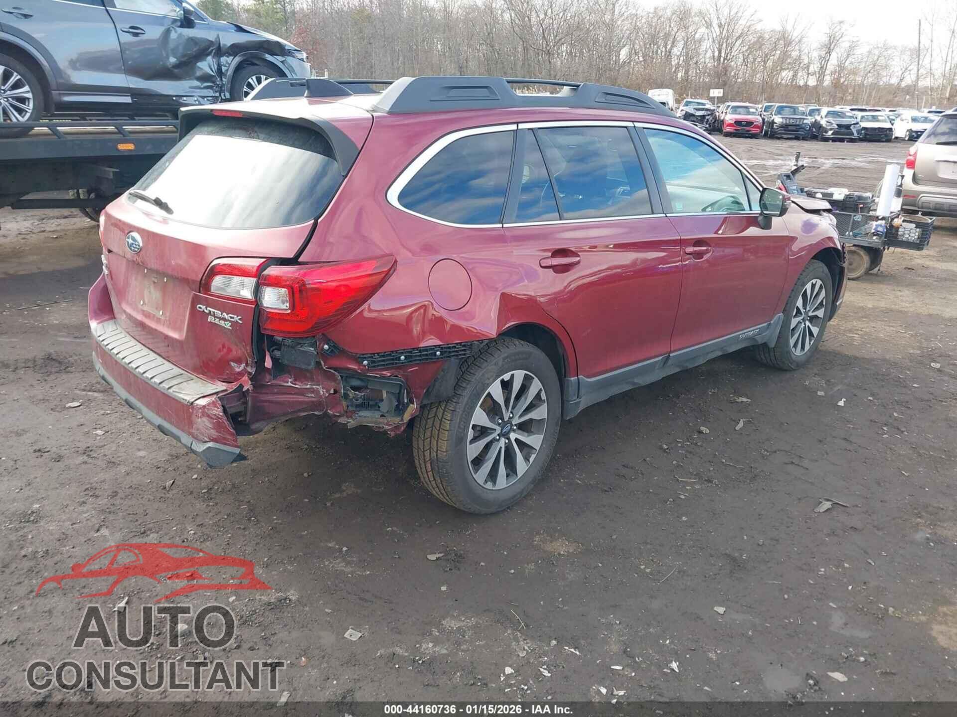 SUBARU OUTBACK 2016 - 4S4BSANC8G3333353