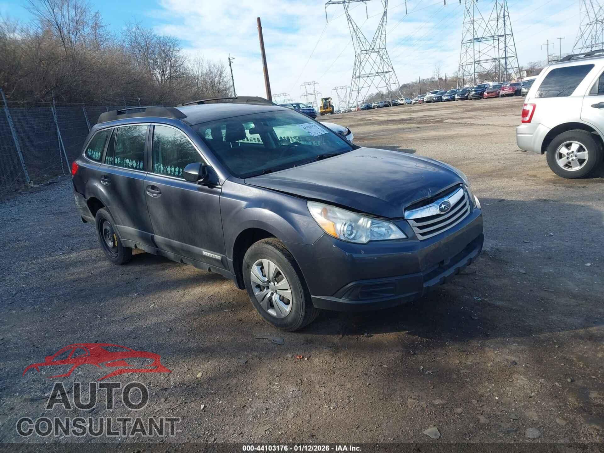 SUBARU OUTBACK 2011 - 4S4BRBAC2B3436445