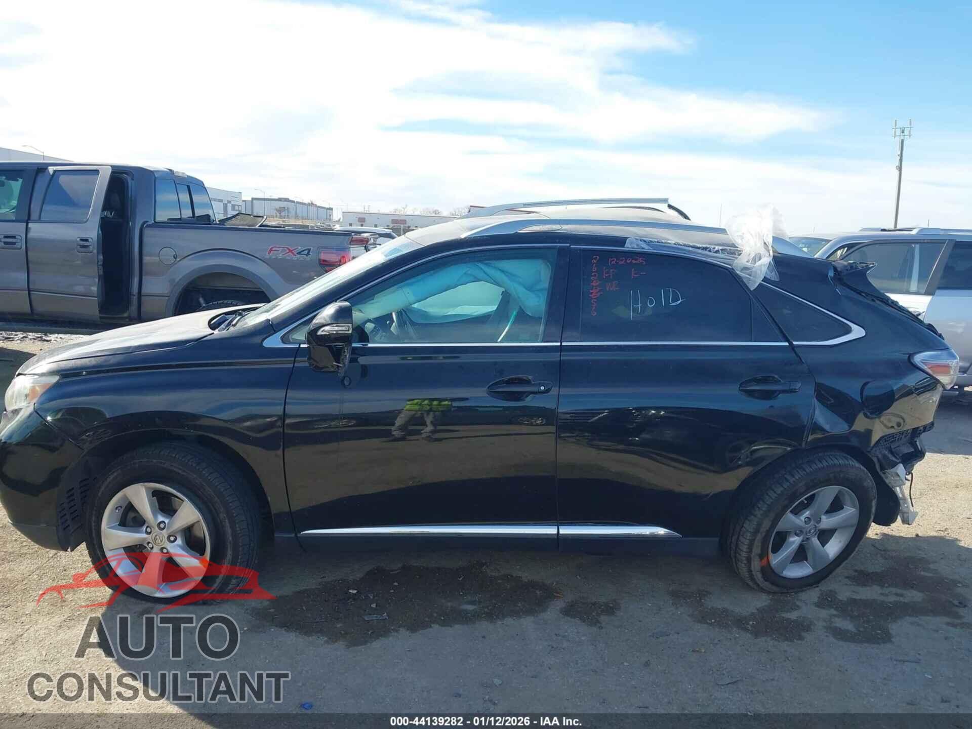 LEXUS RX 350 2011 - 2T2BK1BA1BC086809