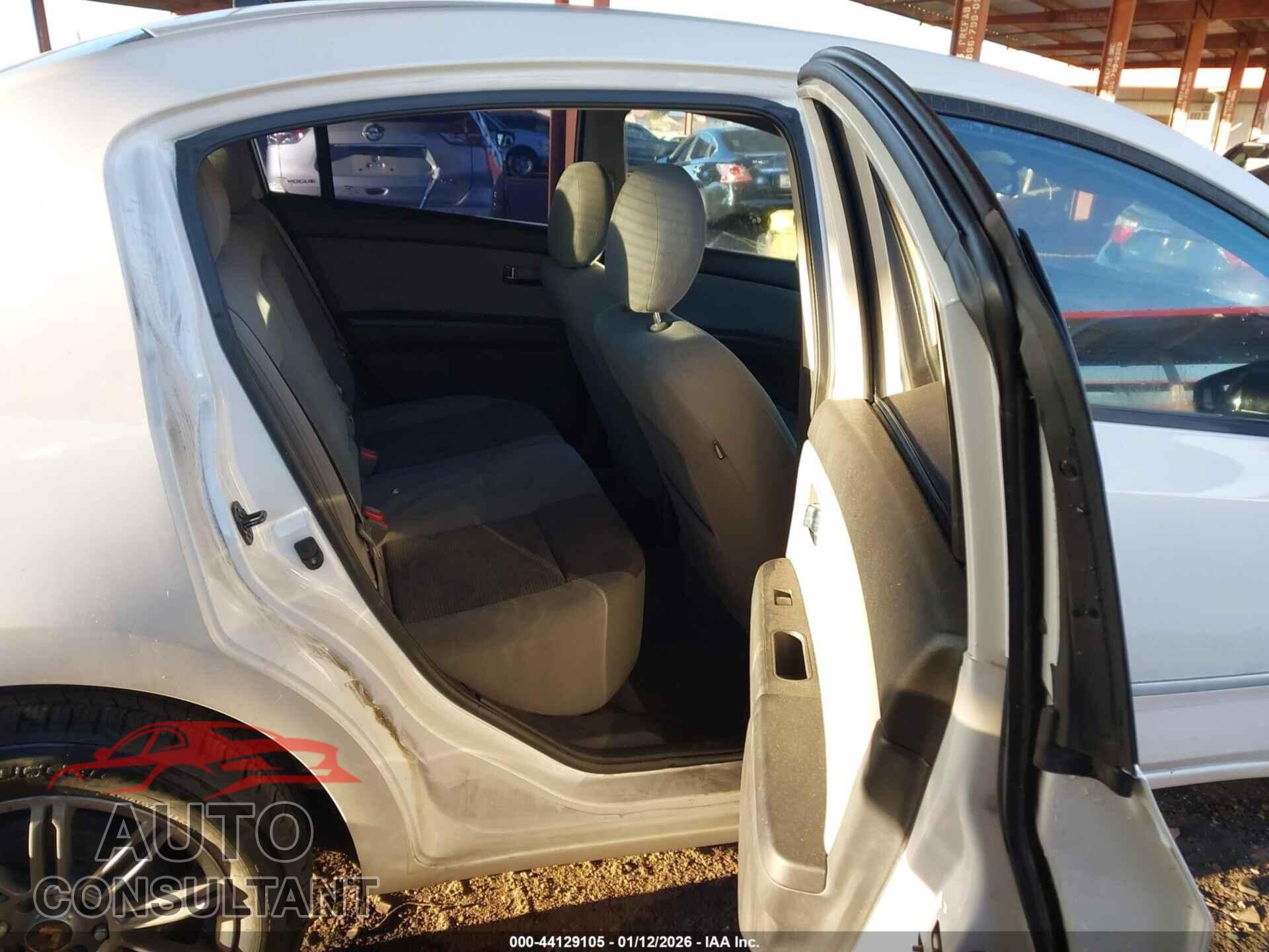 NISSAN SENTRA 2012 - 3N1AB6AP2CL679650